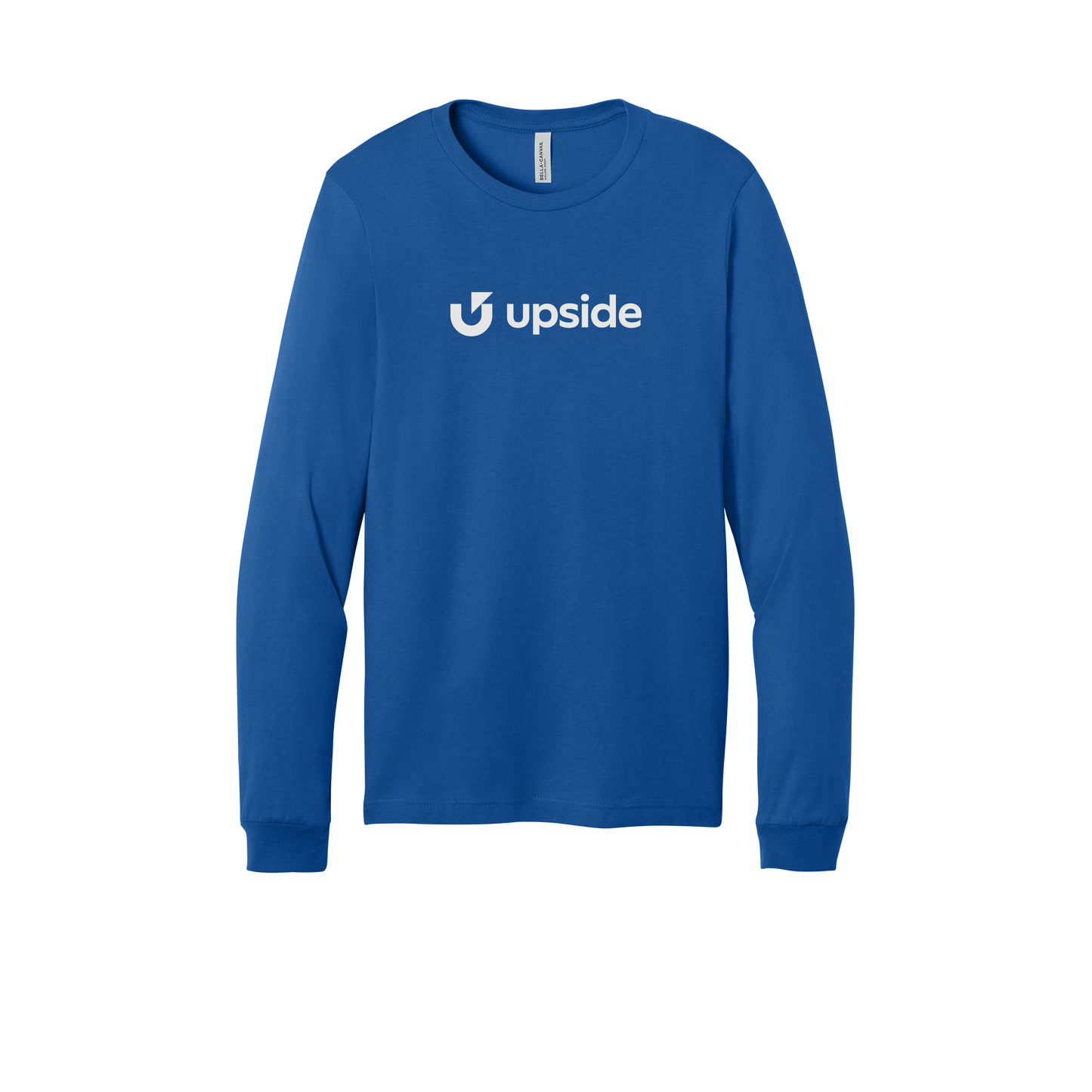 upside-all-season-long-sleeve-tee-dtf-front-3501-trueroyal-flat-front