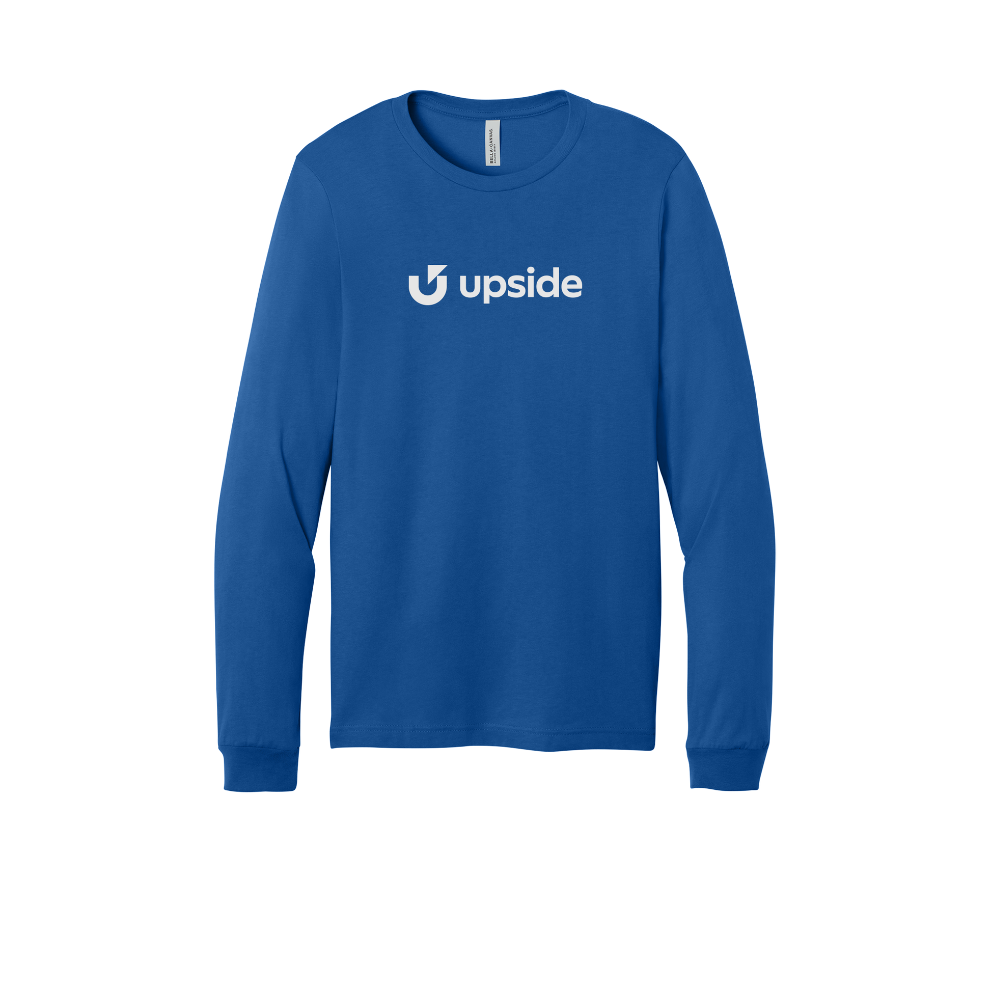 upside-all-season-long-sleeve-tee-dtf-front-3501-trueroyal-flat-front