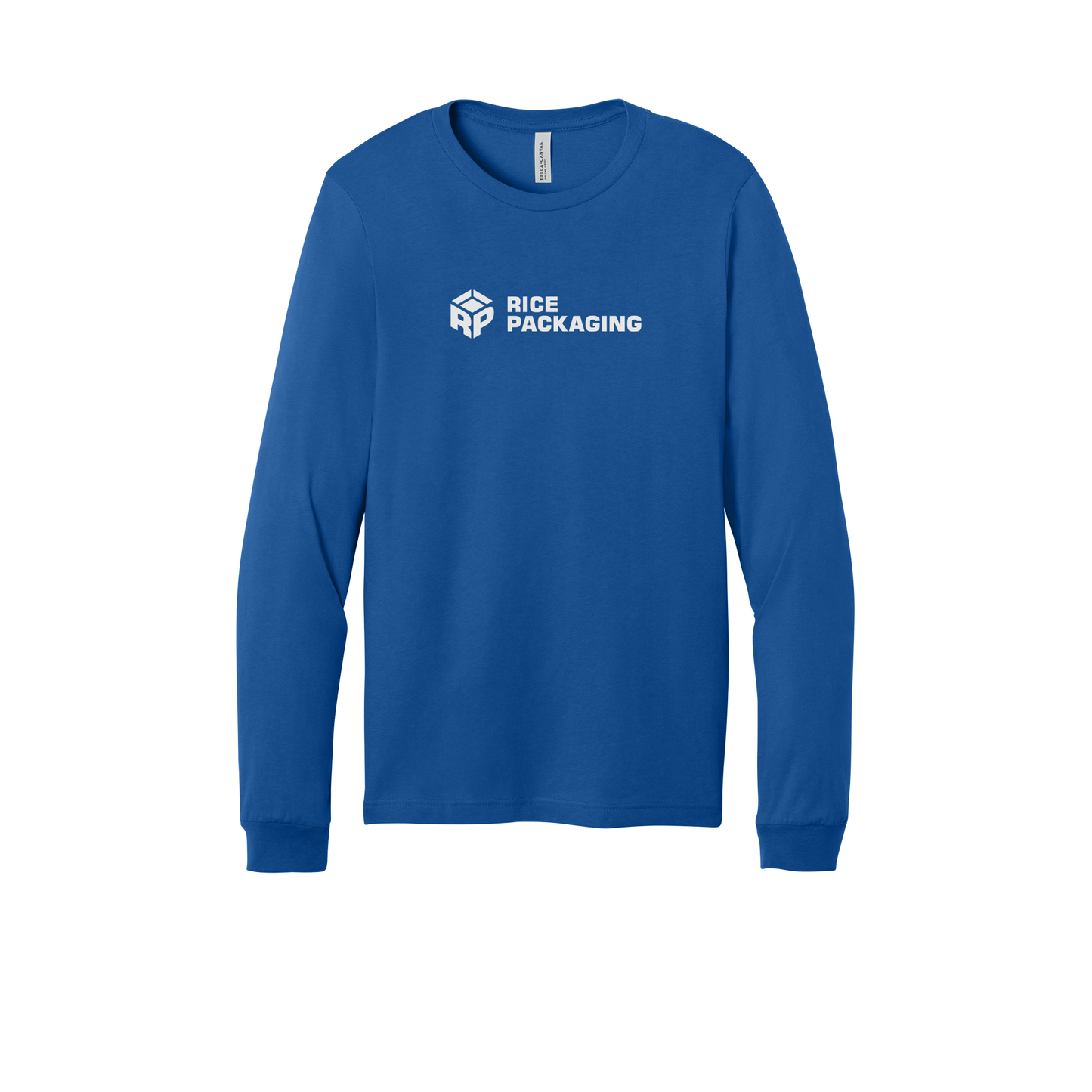 ricepackaging-all-season-long-sleeve-tee-dtf-front-3501-trueroyal-flat-front