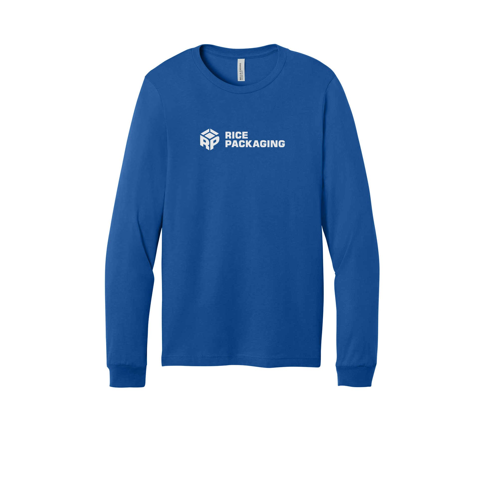 ricepackaging-all-season-long-sleeve-tee-dtf-front-3501-trueroyal-flat-front