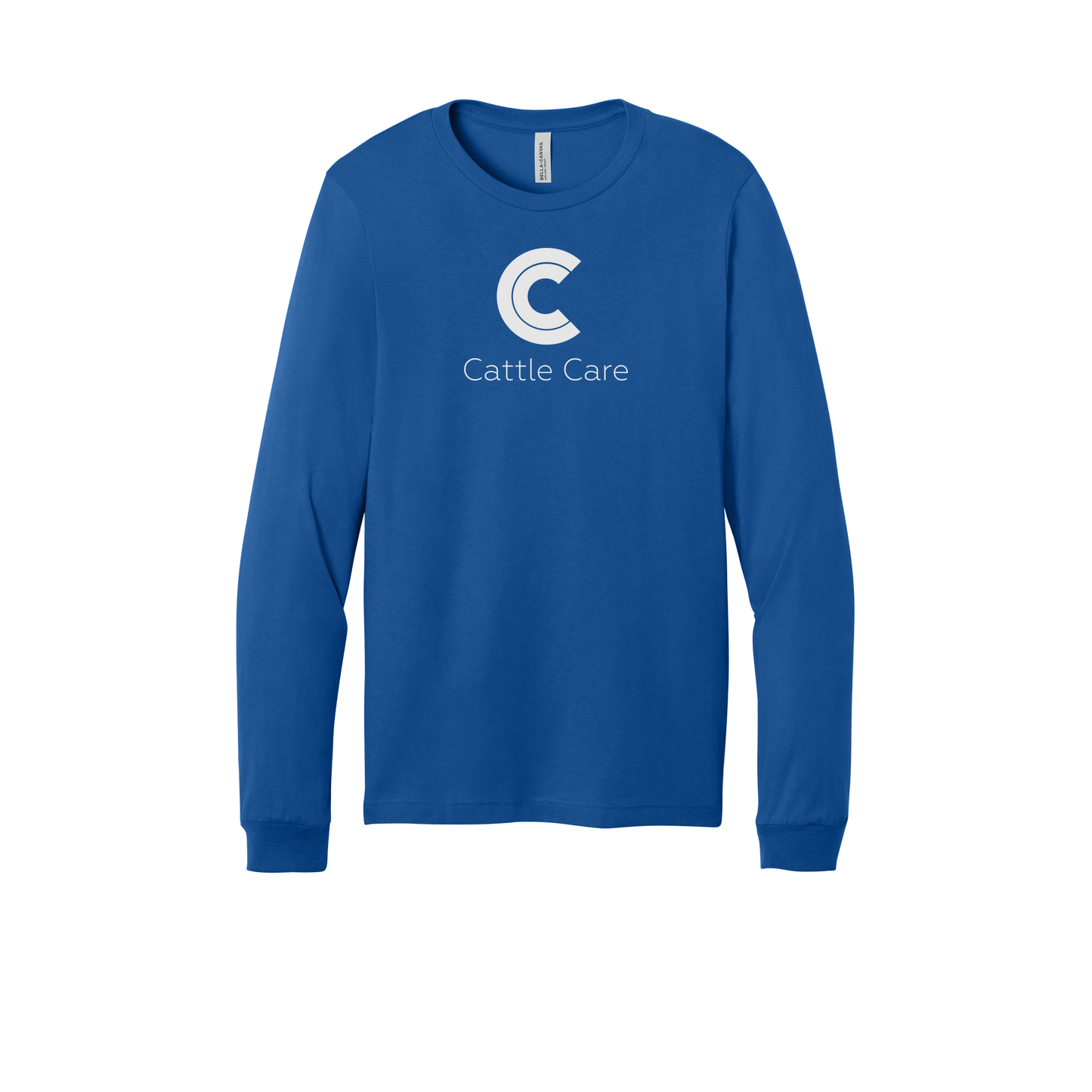 cattle-care-all-season-long-sleeve-tee-dtf-front-3501-trueroyal-flat-front