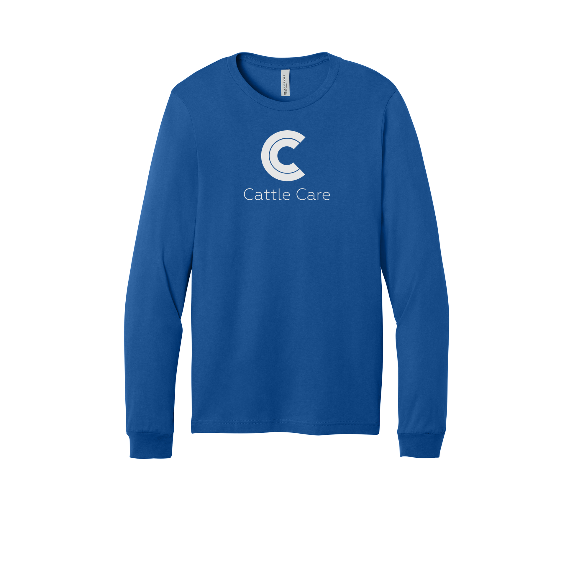 cattle-care-all-season-long-sleeve-tee-dtf-front-3501-trueroyal-flat-front