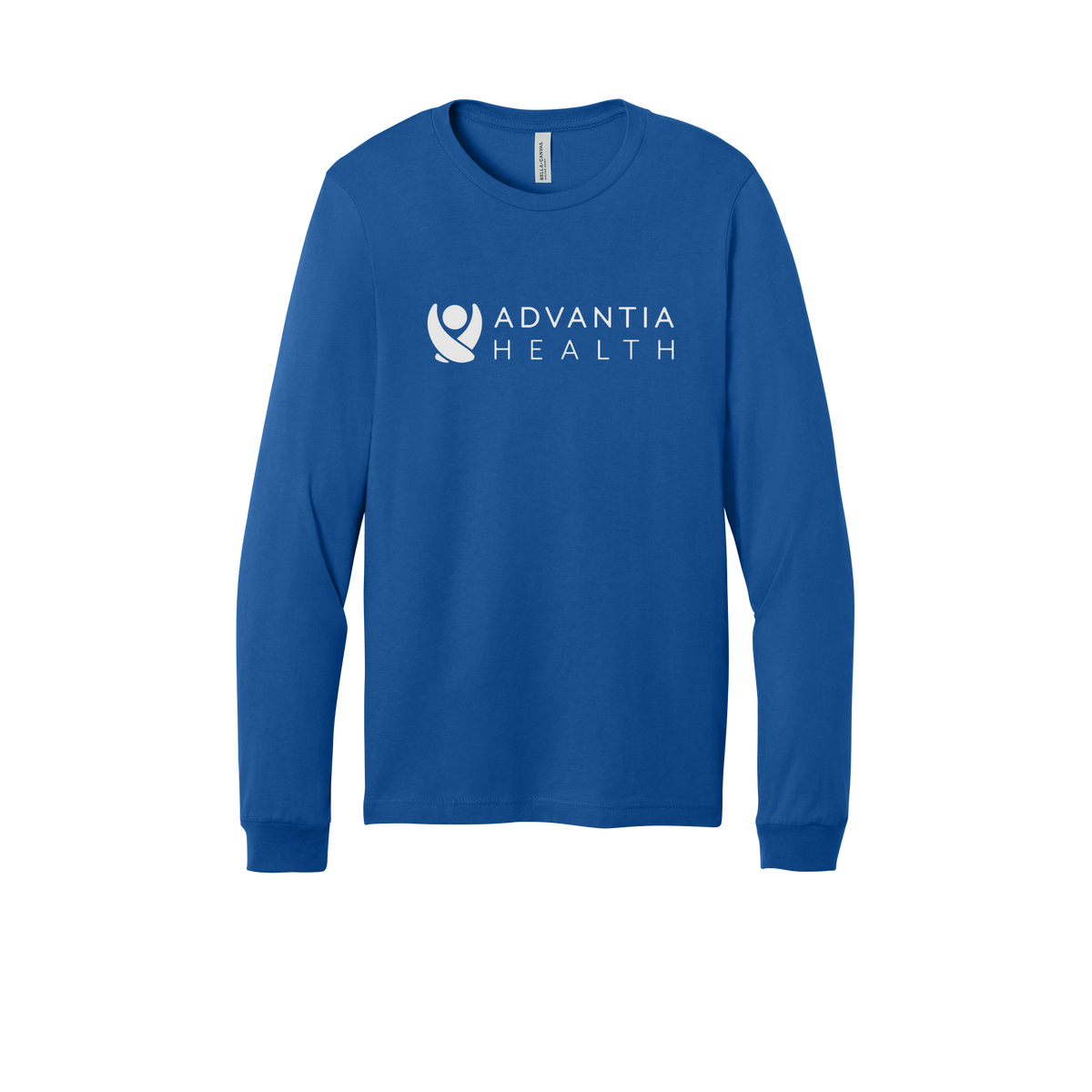 advantiahealth-all-season-medical-long-sleeve-tee-dtf-front-3501-trueroyal-flat-front