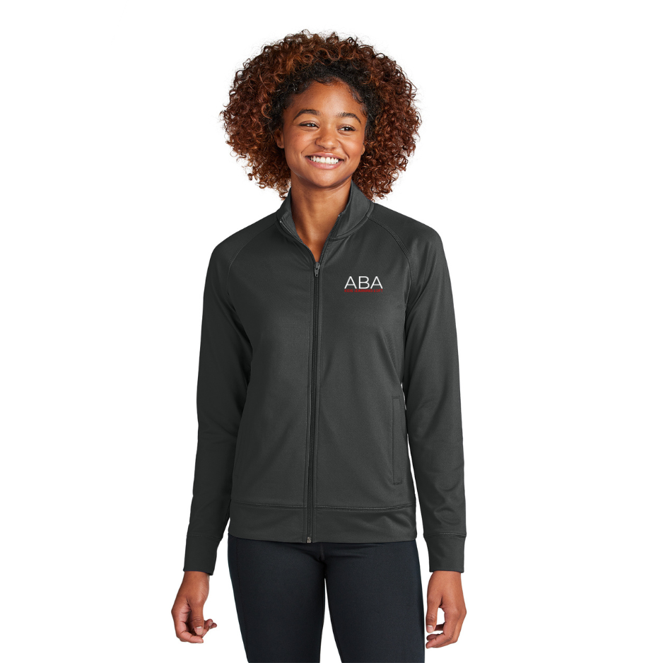 Sport-Tek® Women's Sport-Wick® Stretch Full-Zip Cadet Jacket