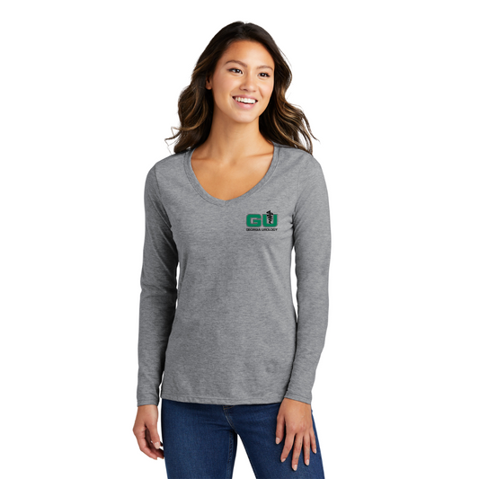 Women's Long Sleeve V-Neck Tee
