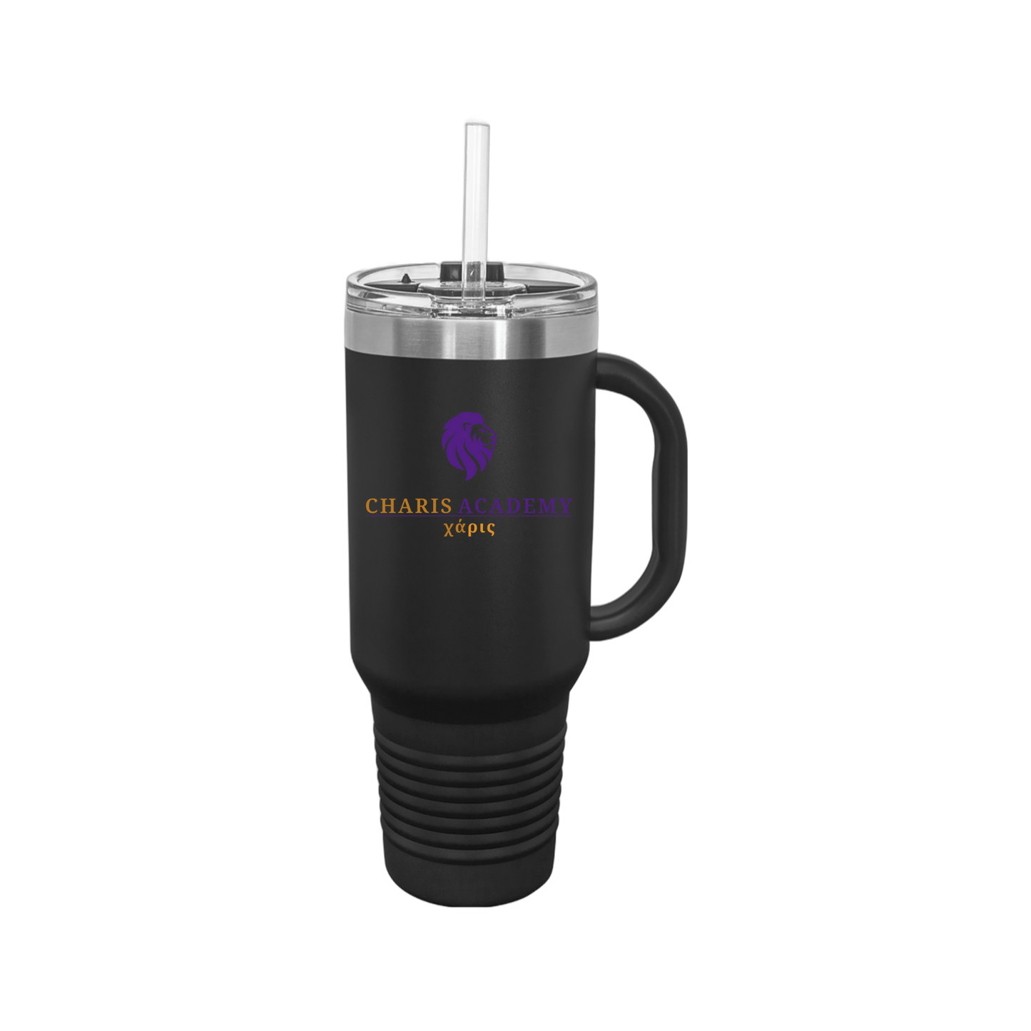 cahazleton-travel-mug-40oz-uv-drinkwarefront-40ozTravelMug-black-flat-front