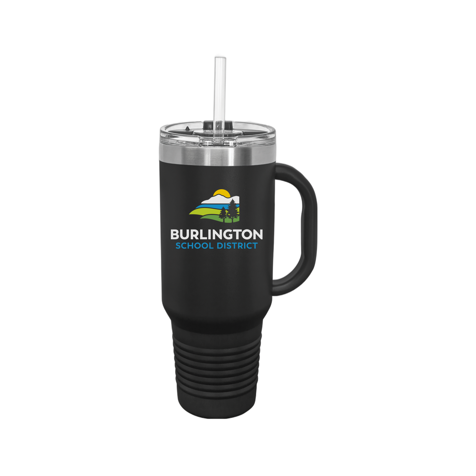 bsdvt-travel-mug-40oz-uv-drinkwarefront-40ozTravelMug-black-flat-front