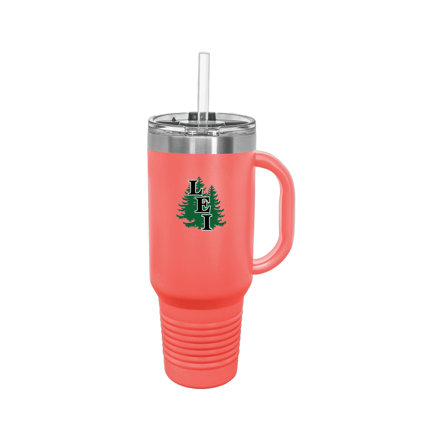 leisite-travel-mug-40oz-uv-drinkwarefront-40ozTravelMug-coral-flat-front