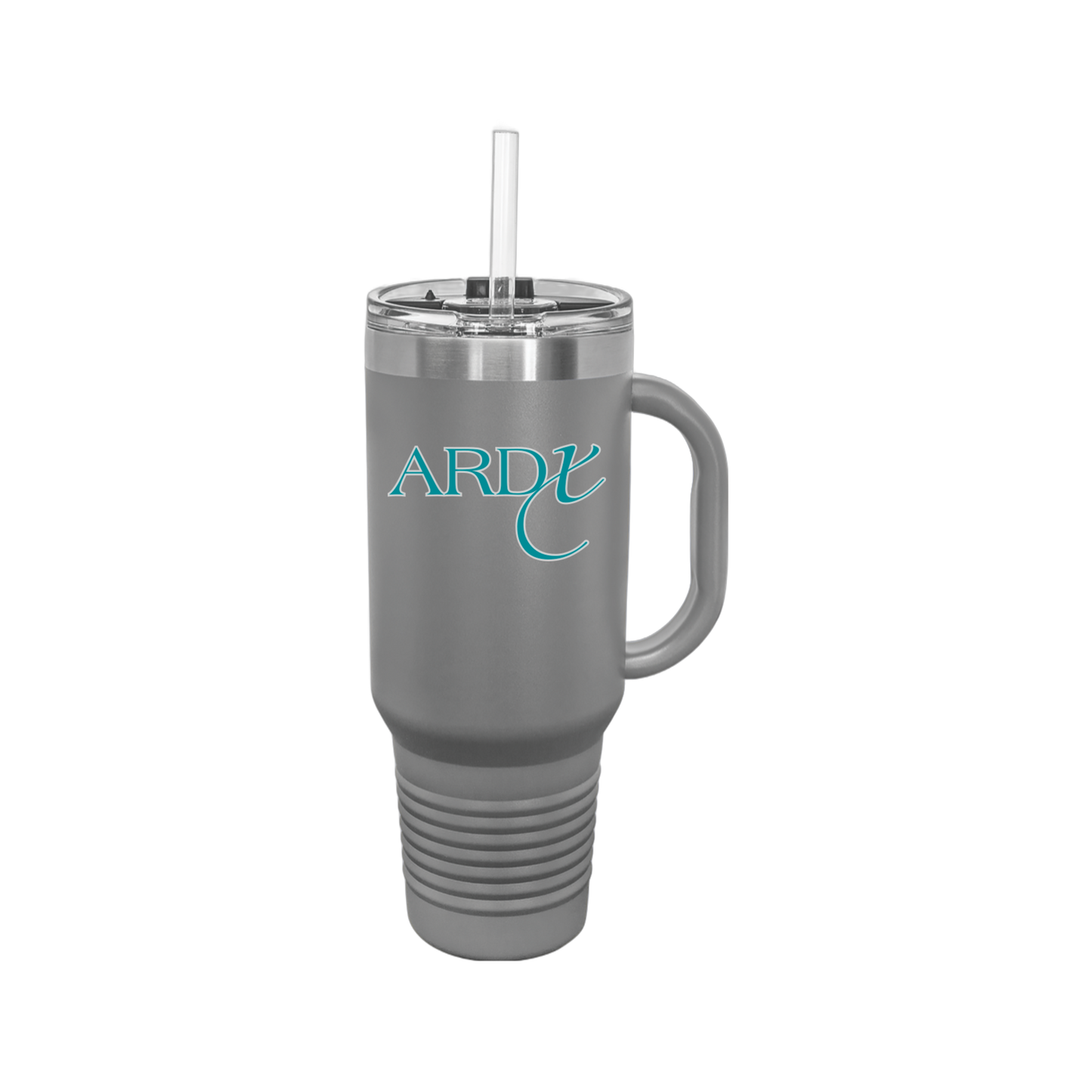 ardx-travel-mug-40oz-uv-drinkwarefront-40ozTravelMug-darkgray-flat-front