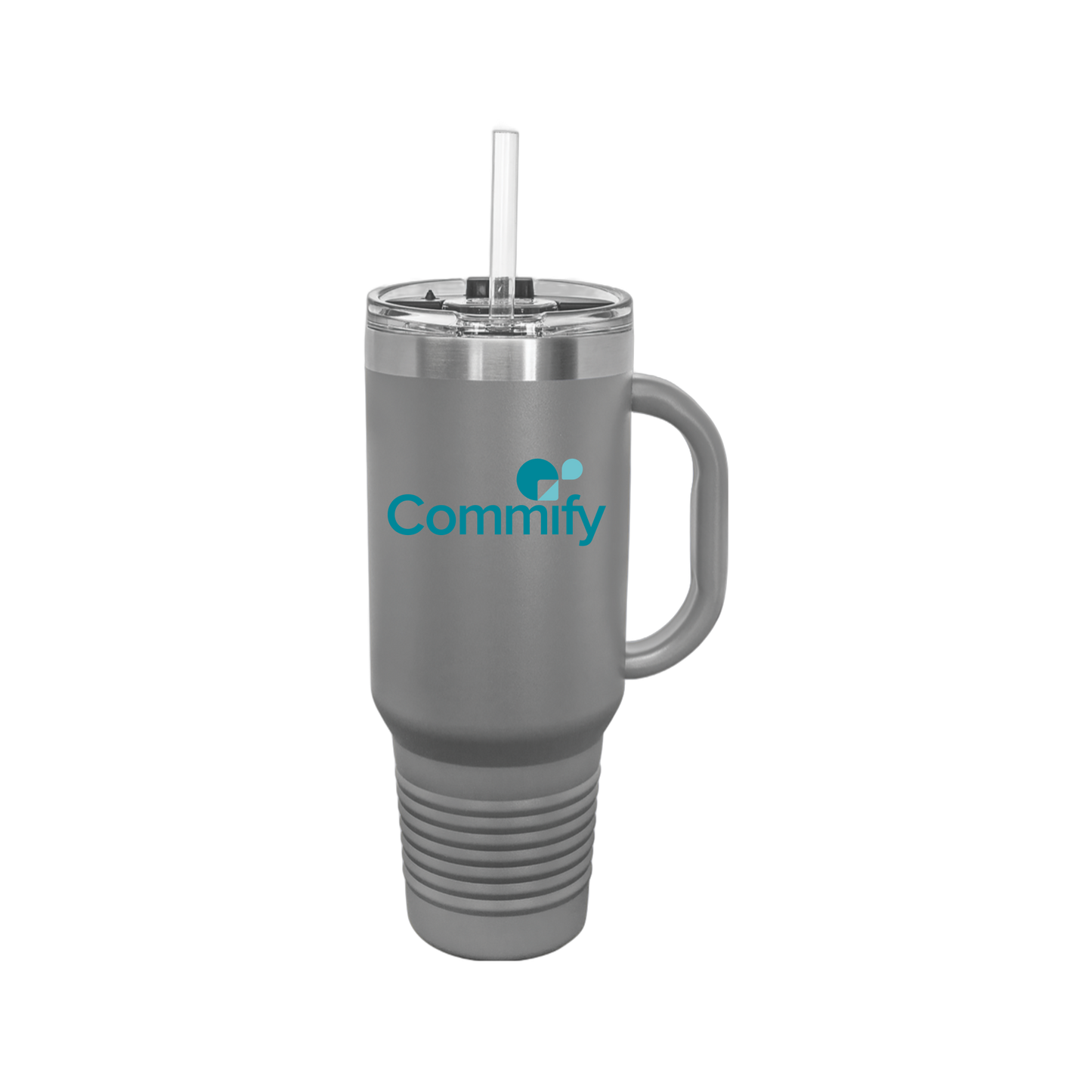 commify-travel-mug-40oz-uv-drinkwarefront-40ozTravelMug-darkgray-flat-front