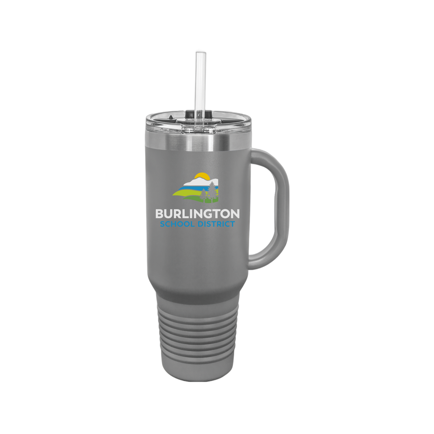 bsdvt-travel-mug-40oz-uv-drinkwarefront-40ozTravelMug-darkgray-flat-front