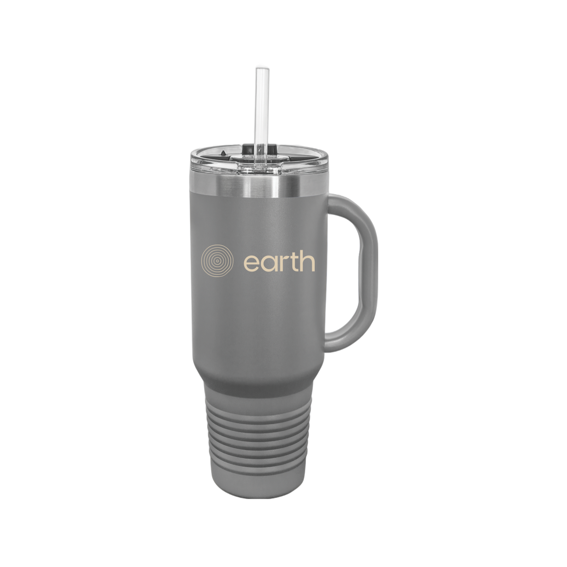 earthfuneral-travel-mug-40oz-uv-drinkwarefront-40ozTravelMug-darkgray-flat-front