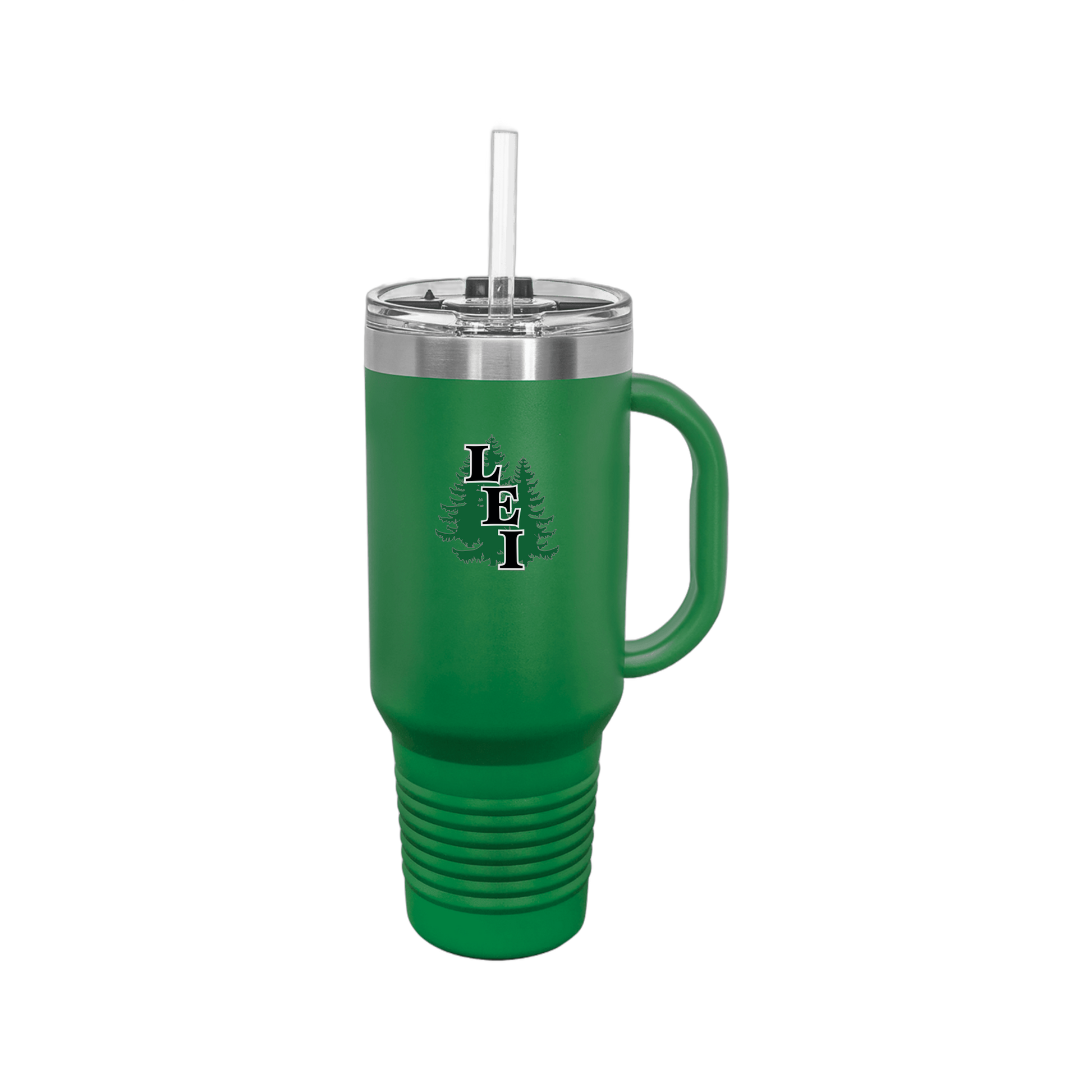 leisite-travel-mug-40oz-uv-drinkwarefront-40ozTravelMug-green-flat-front