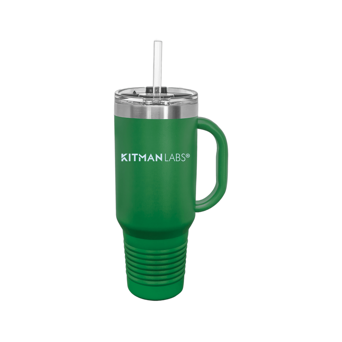 kitmanlabs-travel-mug-40oz-uv-drinkwarefront-40ozTravelMug-green-flat-front
