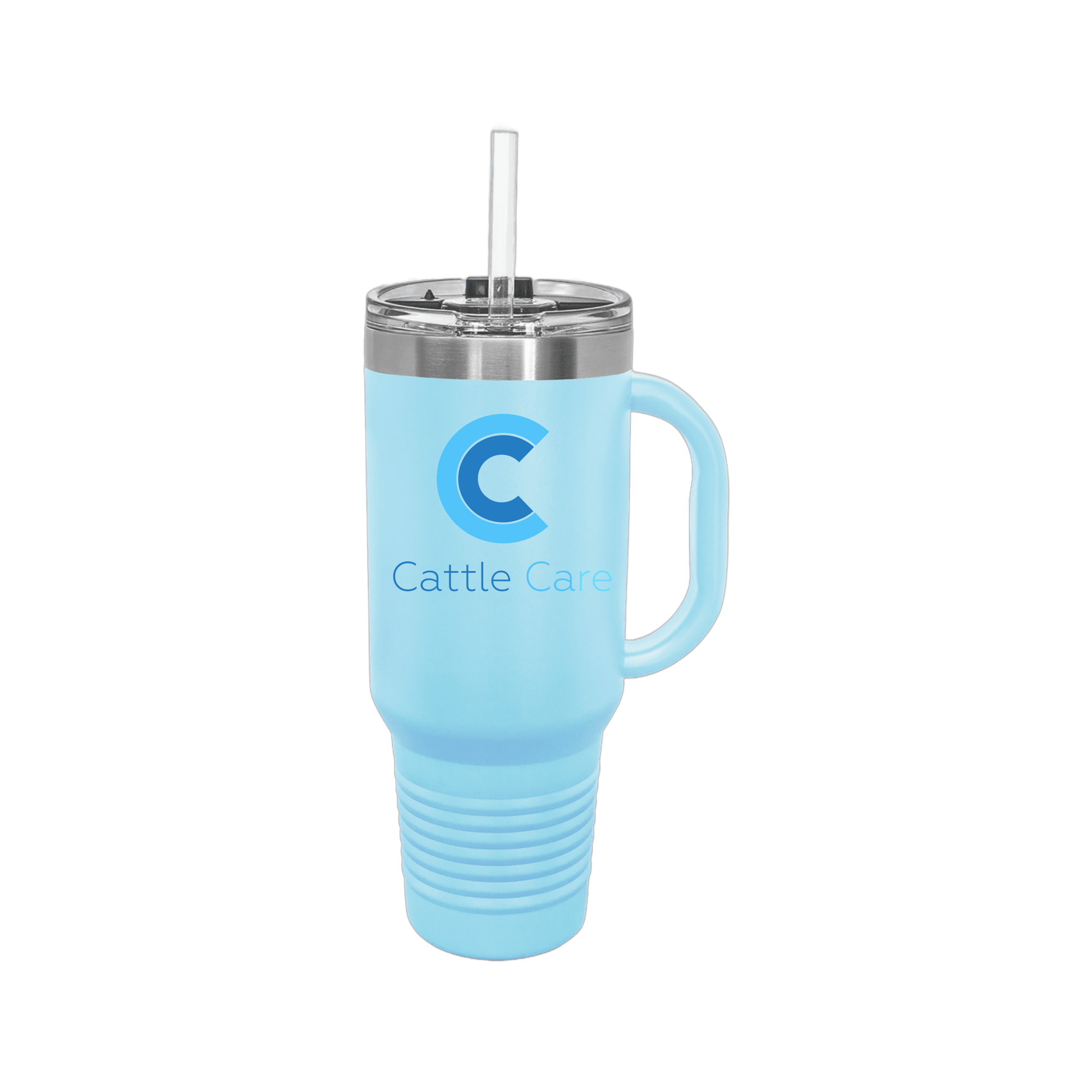 cattle-care-travel-mug-40oz-uv-drinkwarefront-40ozTravelMug-lightblue-flat-front