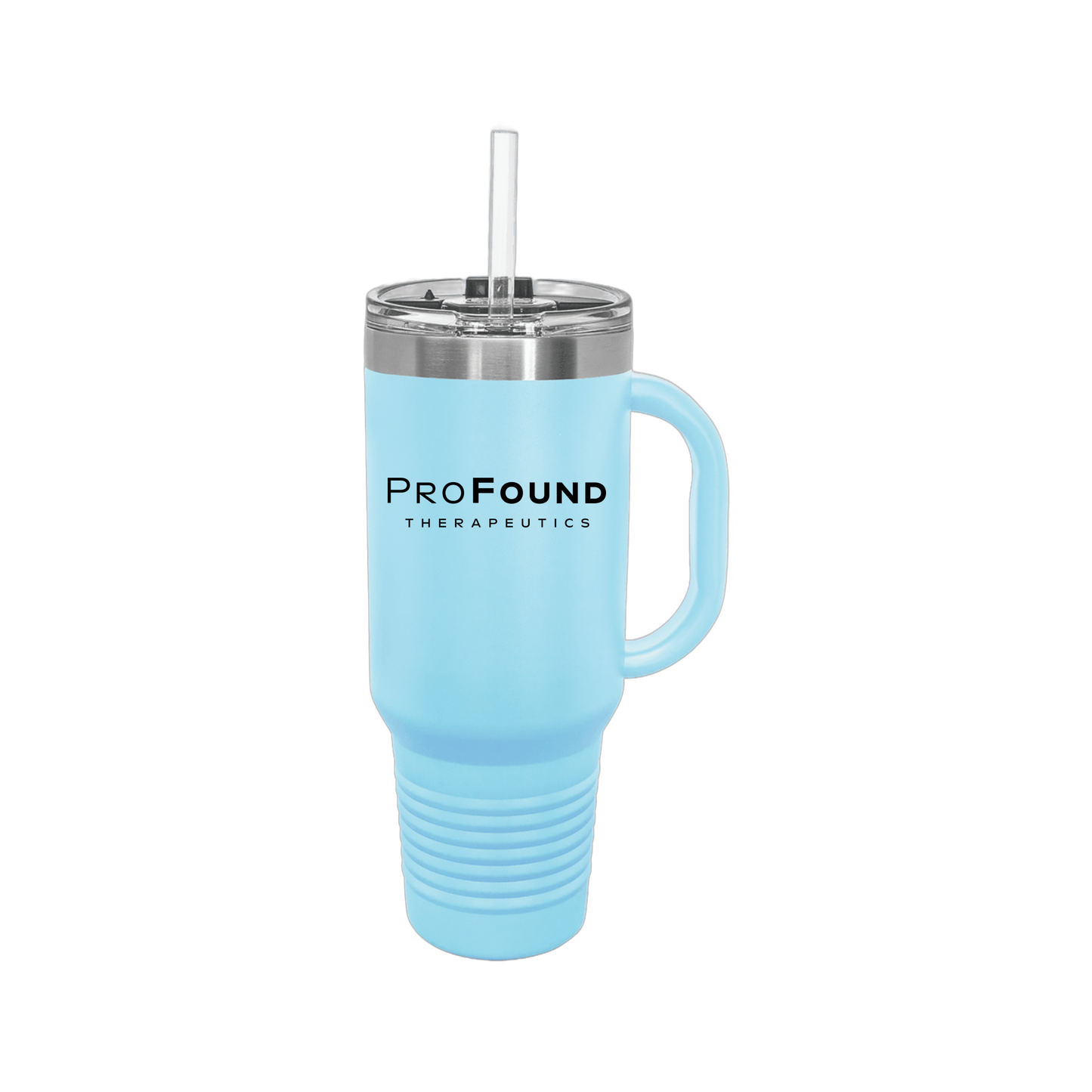 profoundtx-travel-mug-40oz-uv-drinkwarefront-40ozTravelMug-lightblue-flat-front