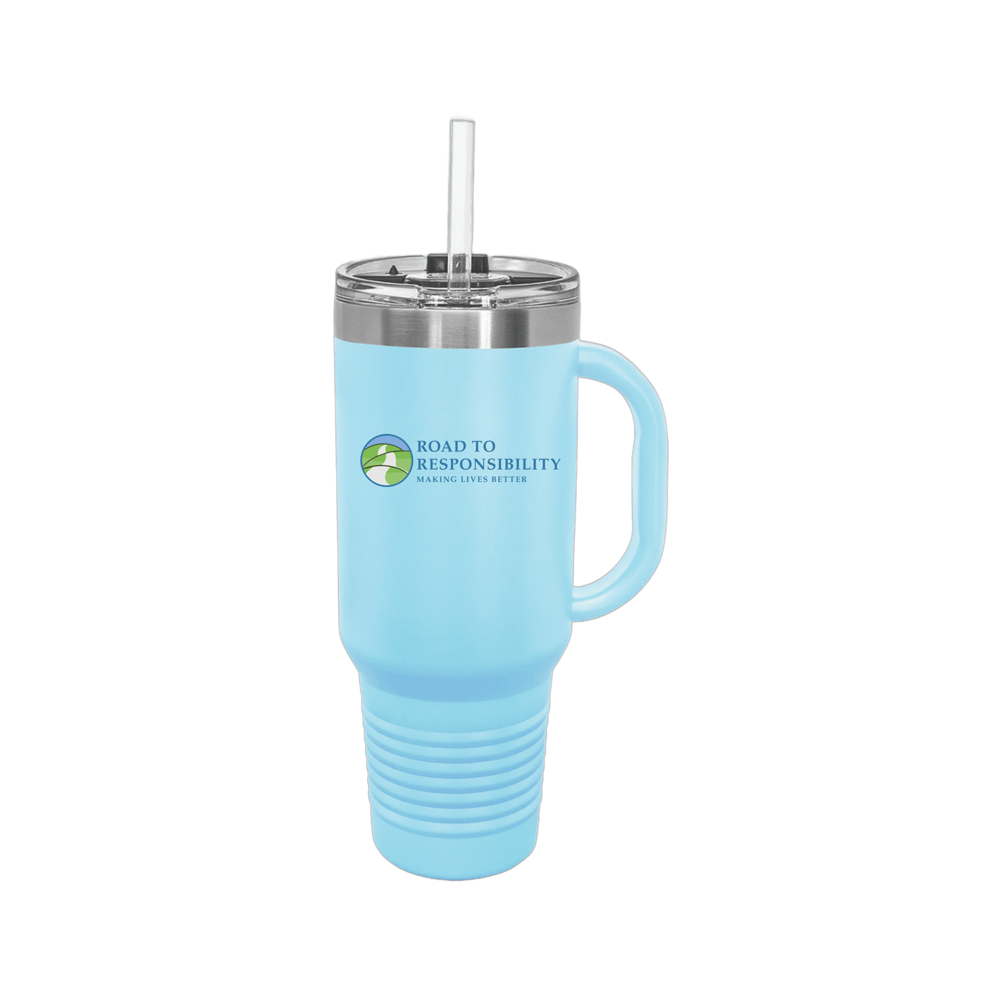 roadtoresponsibility-travel-mug-40oz-uv-drinkwarefront-40ozTravelMug-lightblue-flat-front