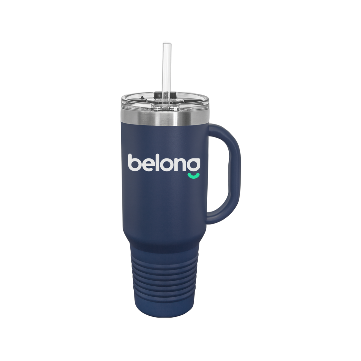 belonghome-travel-mug-40oz-uv-drinkwarefront-40ozTravelMug-navyblue-flat-front