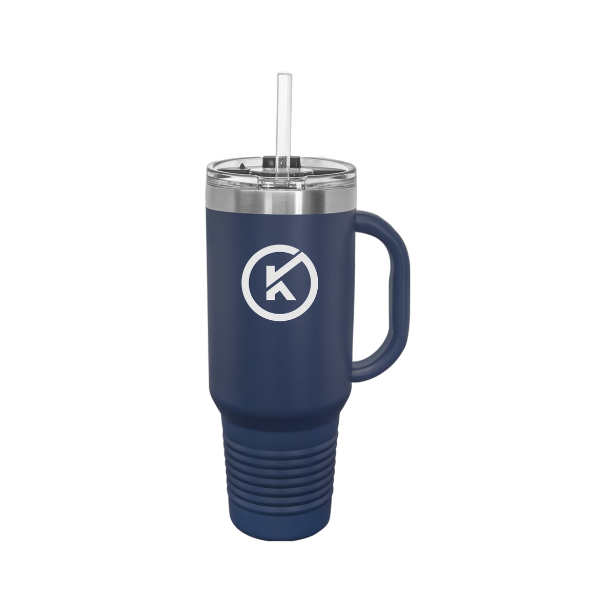kitmanlabs-travel-mug-40oz-uv-drinkwarefront-40ozTravelMug-navyblue-flat-front