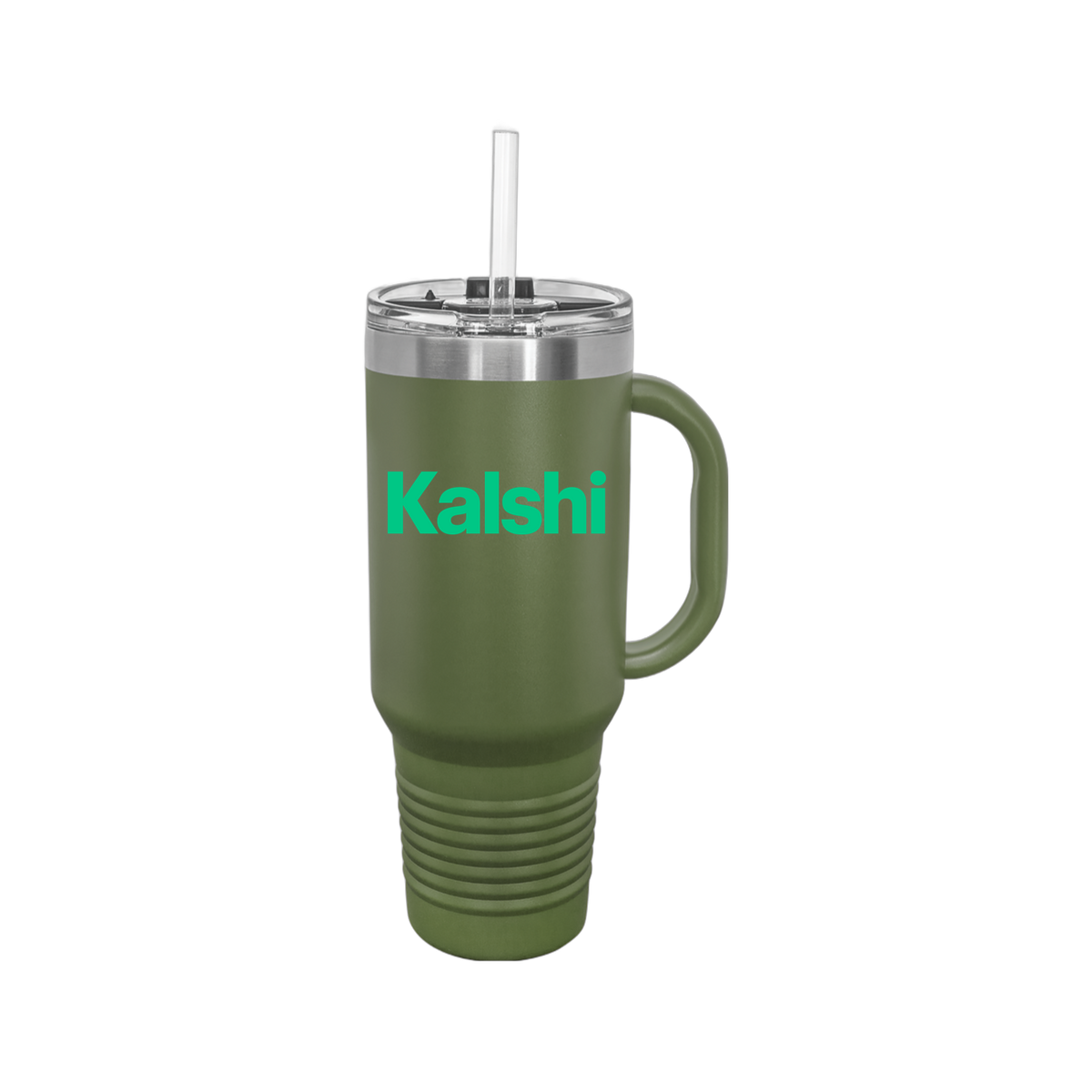 kalshi-travel-mug-40oz-uv-drinkwarefront-40ozTravelMug-olivegreen-flat-front