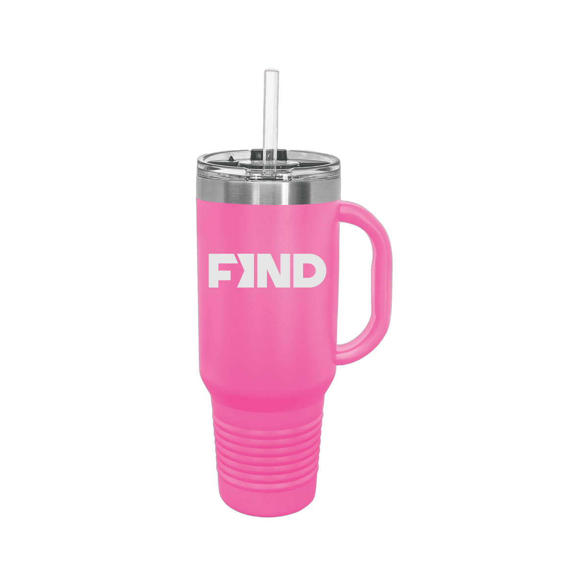 findrealestate-travel-mug-40oz-uv-drinkwarefront-40ozTravelMug-pink-flat-front