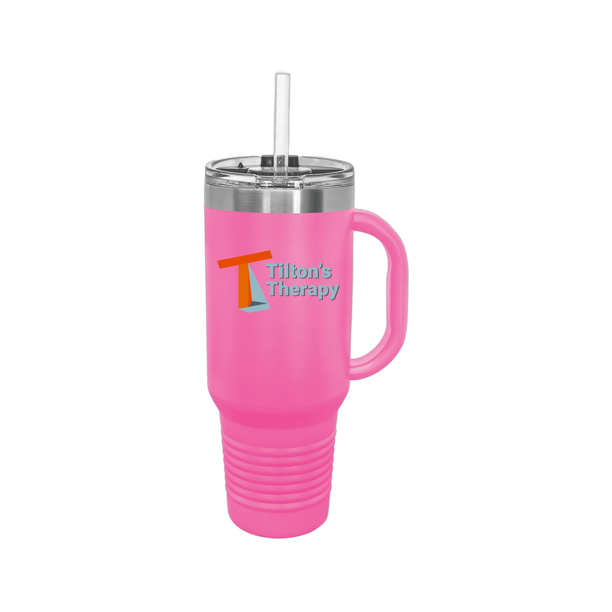 tiltonstherapy-travel-mug-40oz-uv-drinkwarefront-40ozTravelMug-pink-flat-front
