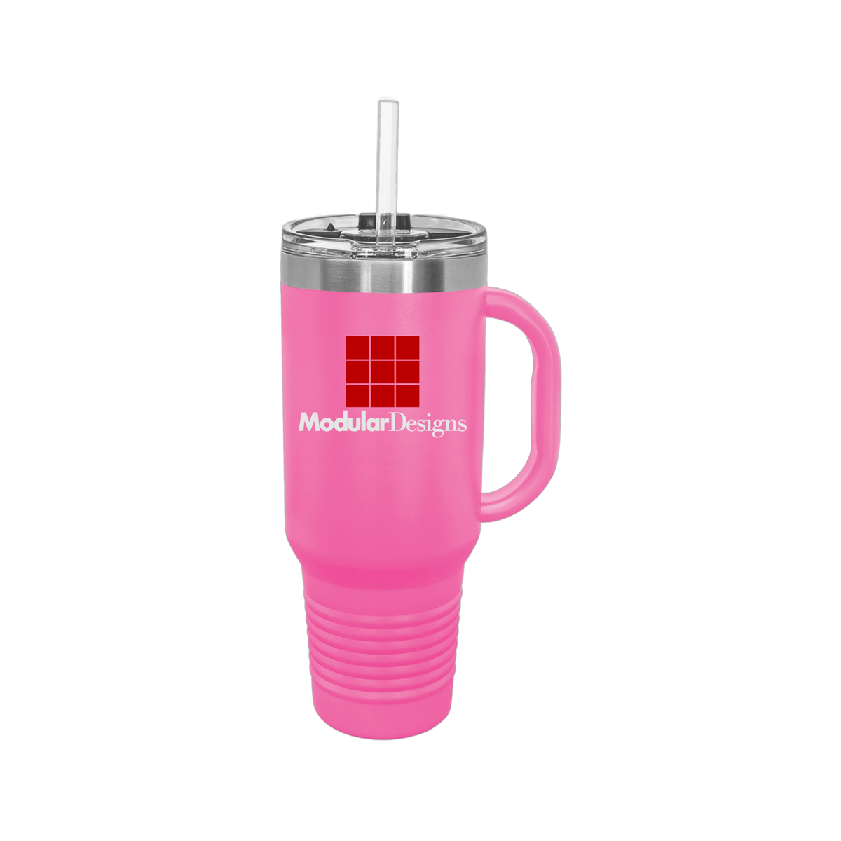 modulardesignsflooring-travel-mug-40oz-uv-drinkwarefront-40ozTravelMug-pink-flat-front