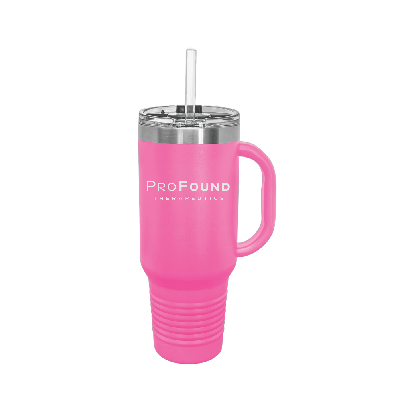 profoundtx-travel-mug-40oz-uv-drinkwarefront-40ozTravelMug-pink-flat-front