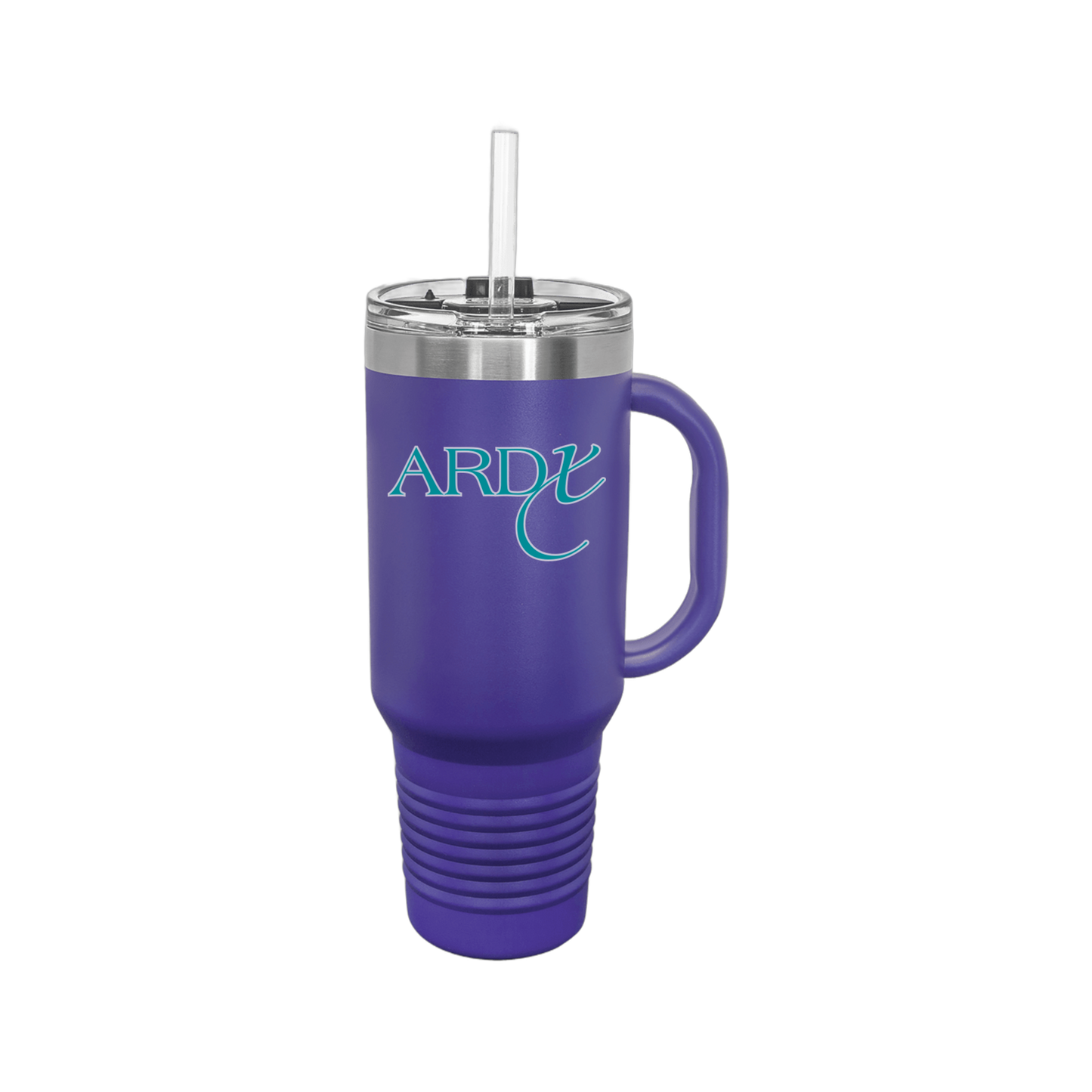ardx-travel-mug-40oz-uv-drinkwarefront-40ozTravelMug-purple-flat-front