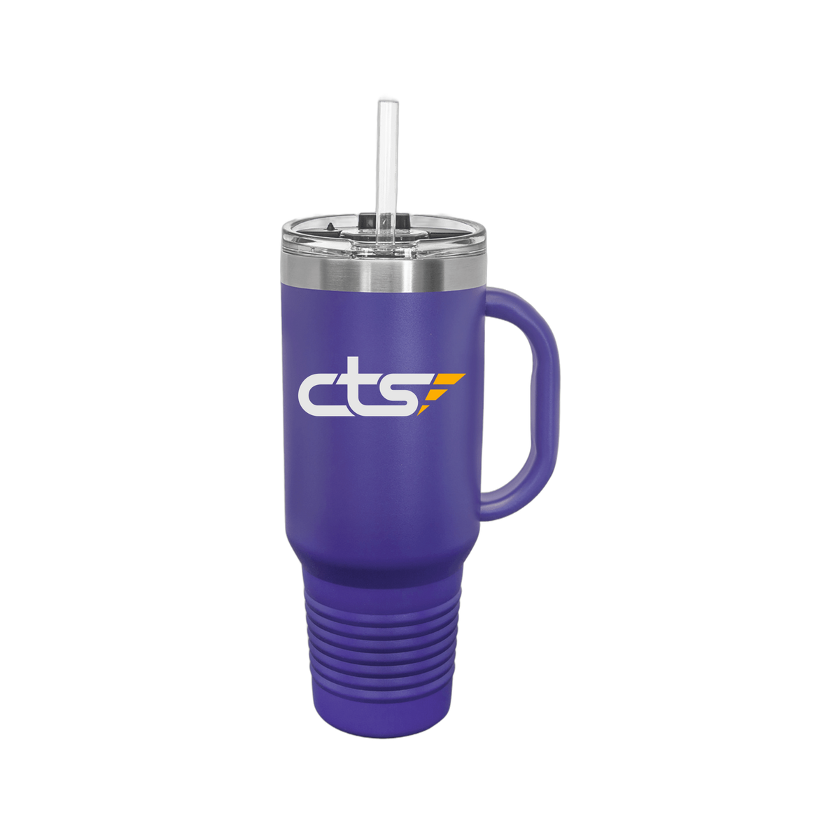 cts1-travel-mug-40oz-uv-drinkwarefront-40ozTravelMug-purple-flat-front