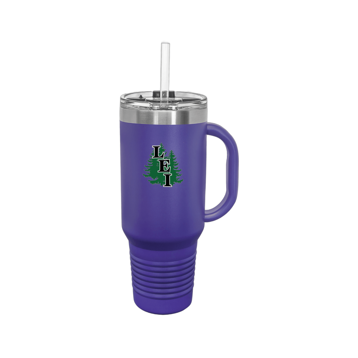 leisite-travel-mug-40oz-uv-drinkwarefront-40ozTravelMug-purple-flat-front