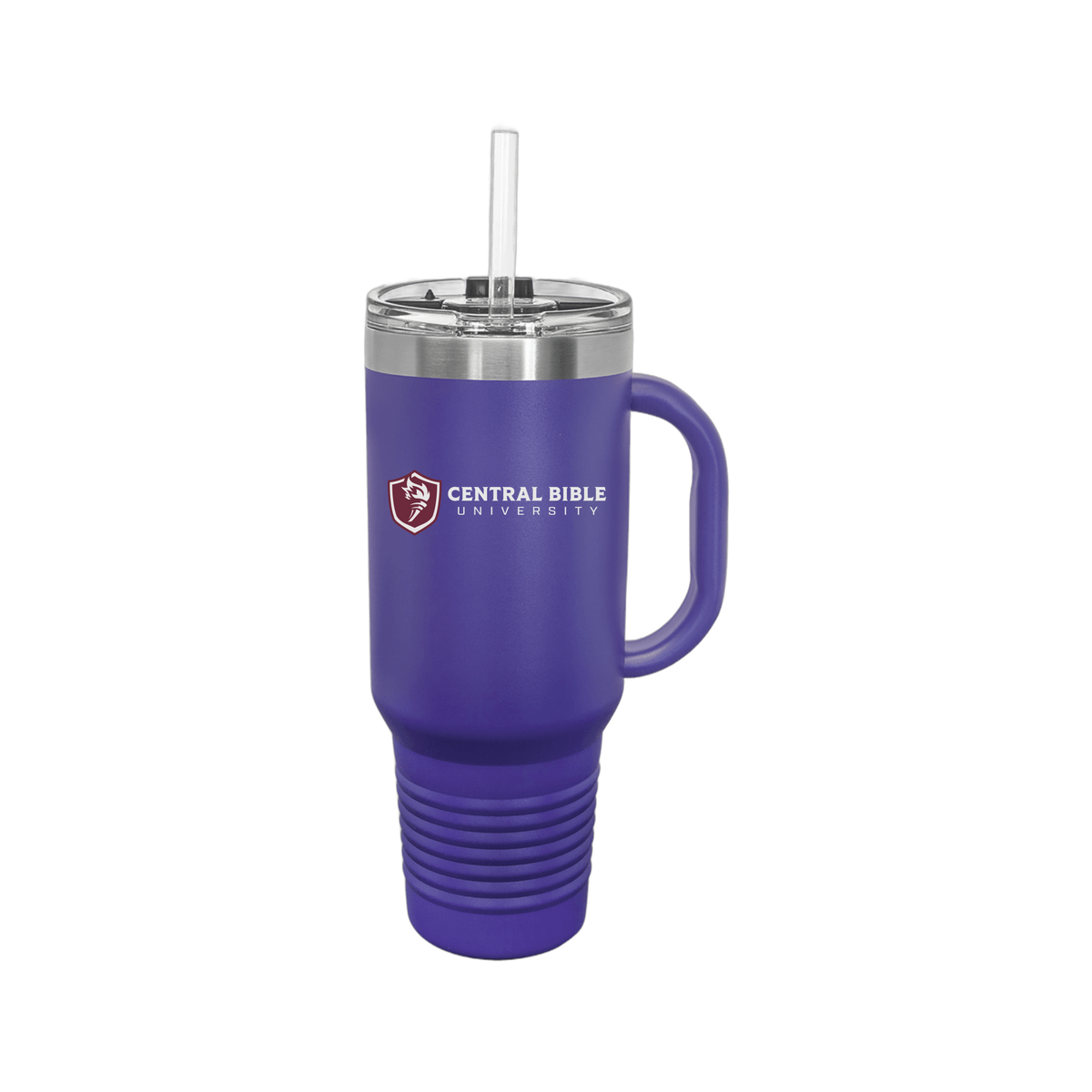 centralbible-travel-mug-40oz-uv-drinkwarefront-40ozTravelMug-purple-flat-front