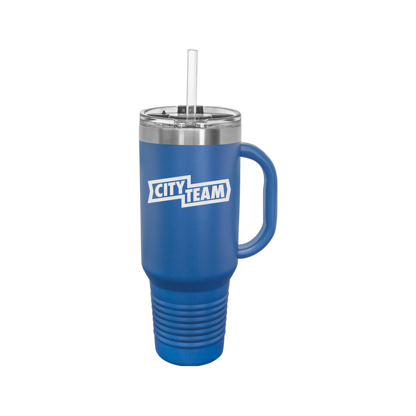 cityteam-travel-mug-40oz-uv-drinkwarefront-40ozTravelMug-royalblue-flat-front