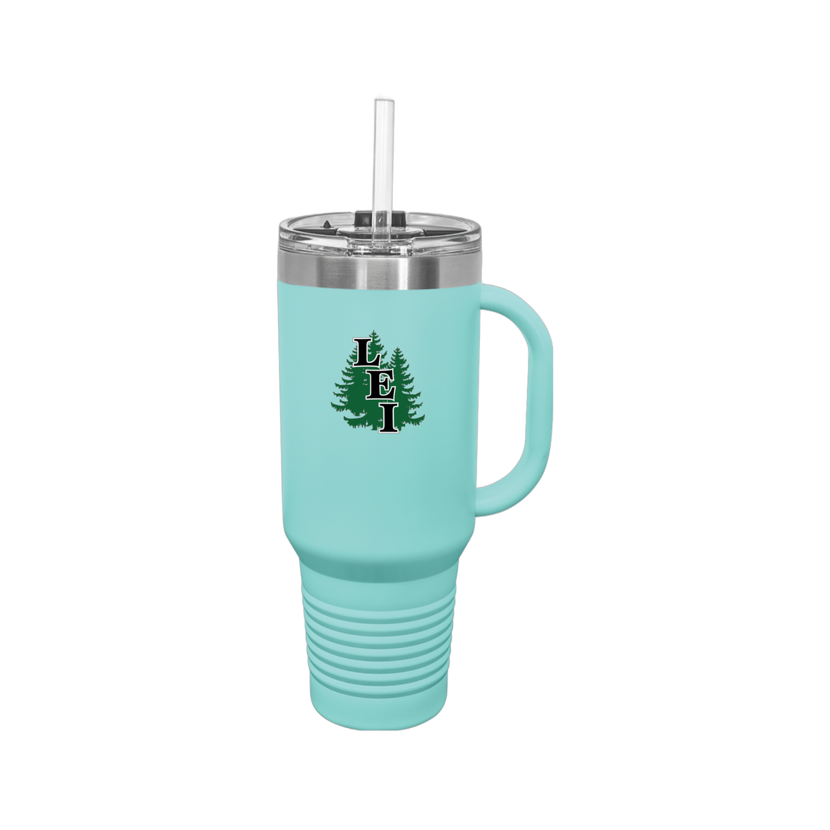 leisite-travel-mug-40oz-uv-drinkwarefront-40ozTravelMug-teal-flat-front