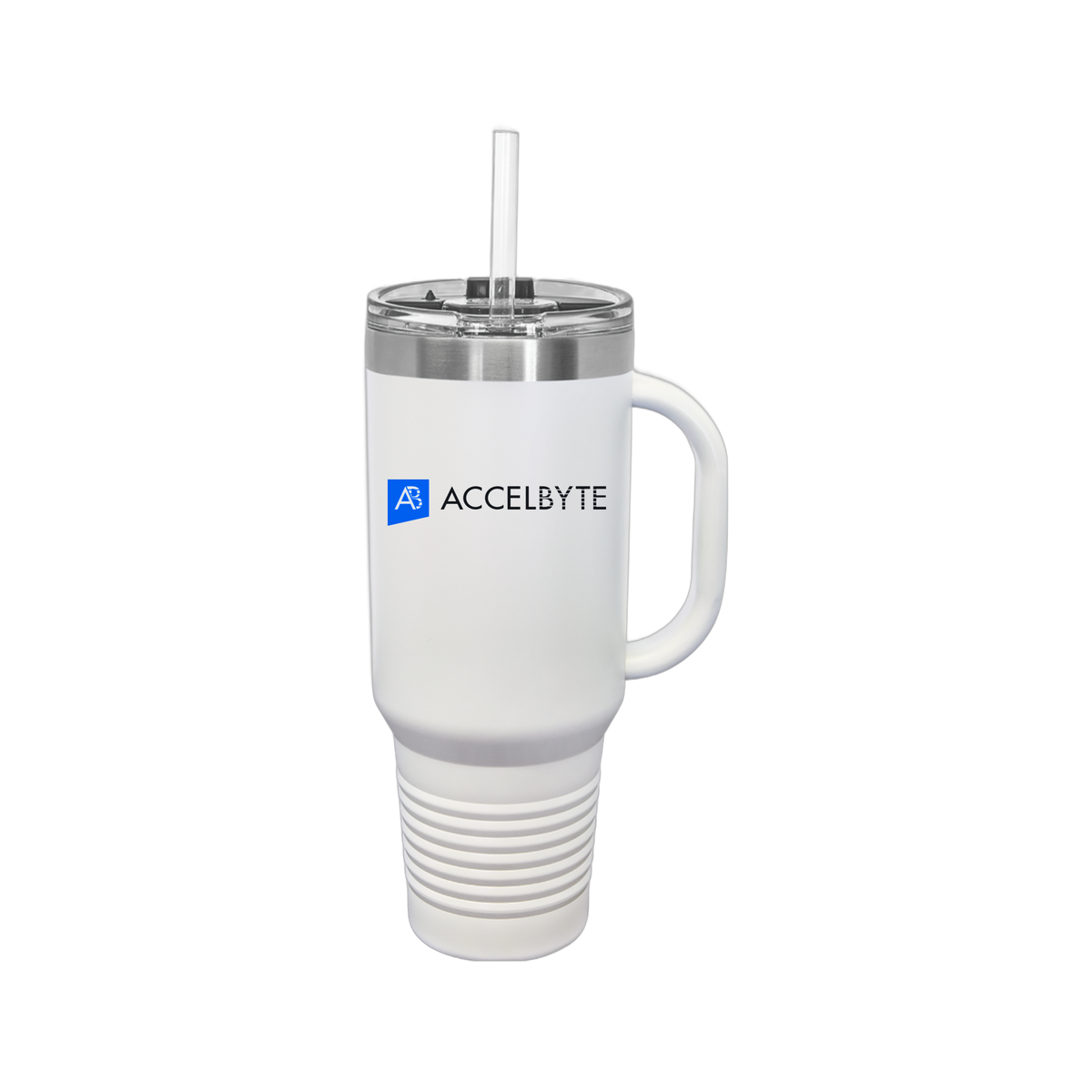 accelbyte-travel-mug-40oz-uv-drinkwarefront-40ozTravelMug-white-flat-front