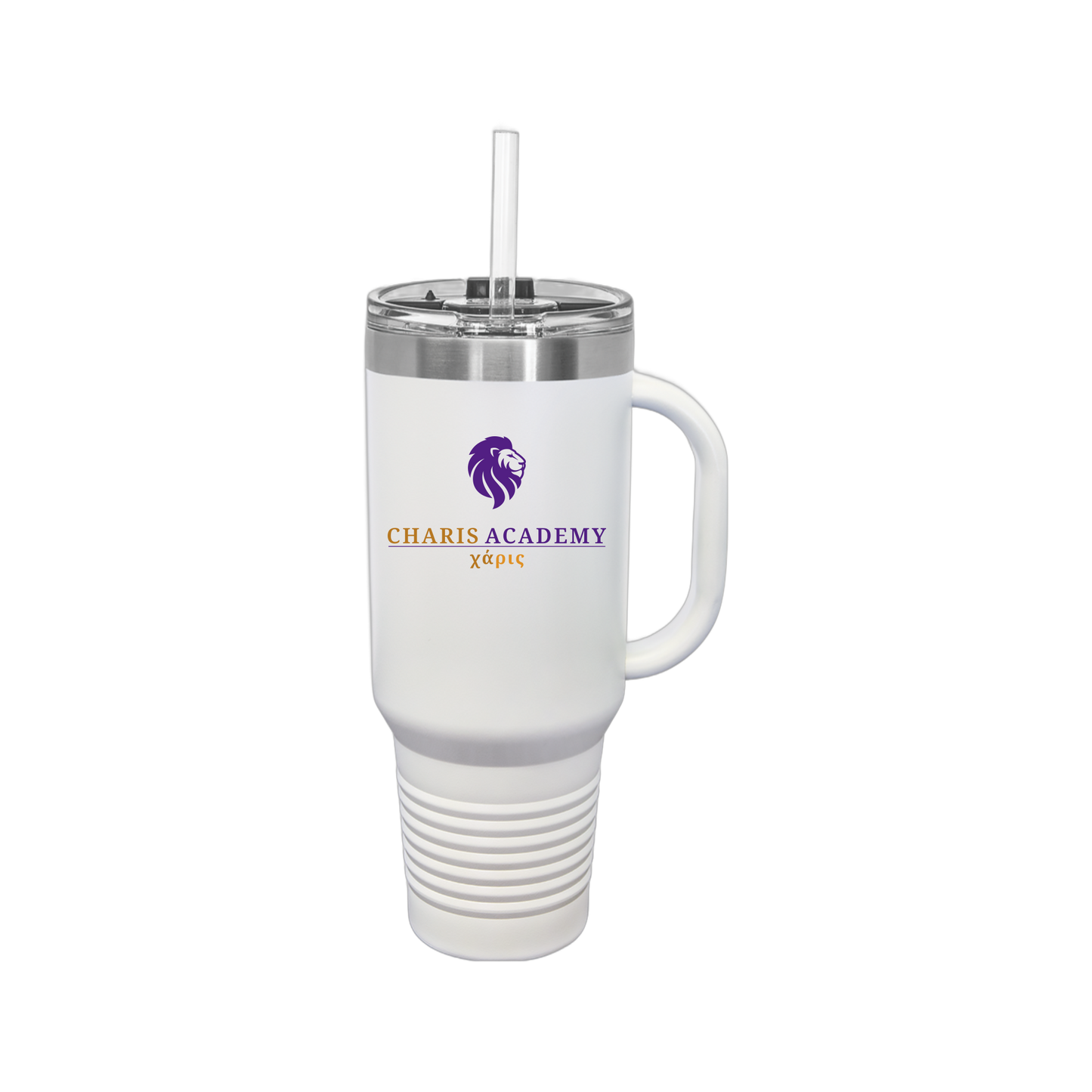 cahazleton-travel-mug-40oz-uv-drinkwarefront-40ozTravelMug-white-flat-front