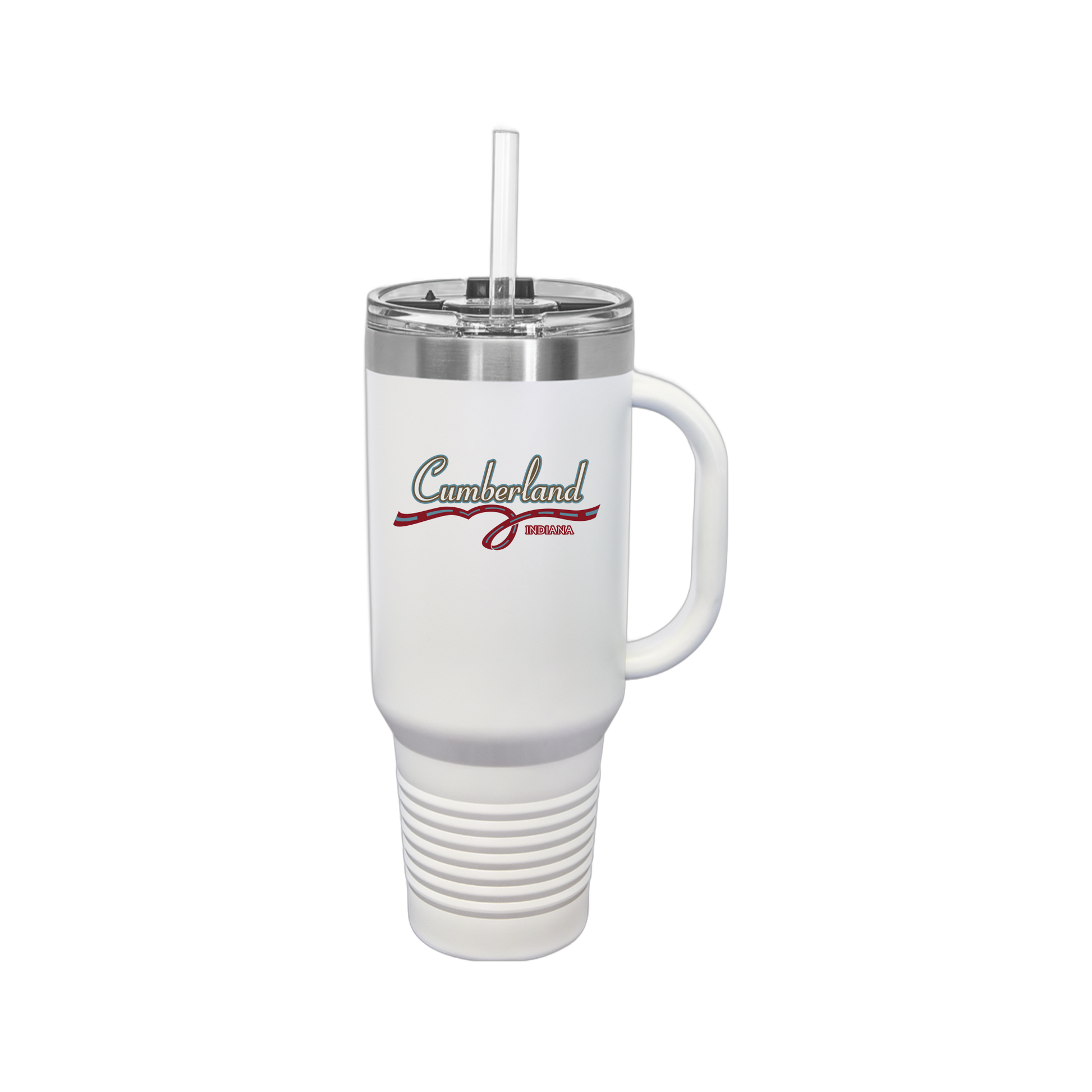cumberland-travel-mug-40oz-uv-drinkwarefront-40ozTravelMug-white-flat-front