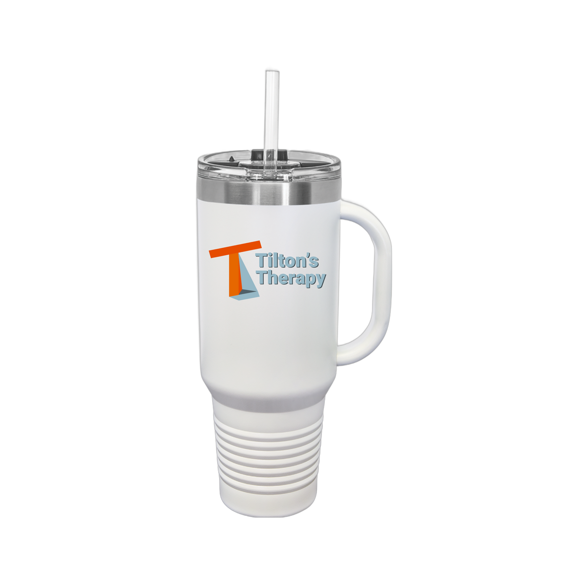 tiltonstherapy-travel-mug-40oz-uv-drinkwarefront-40ozTravelMug-white-flat-front