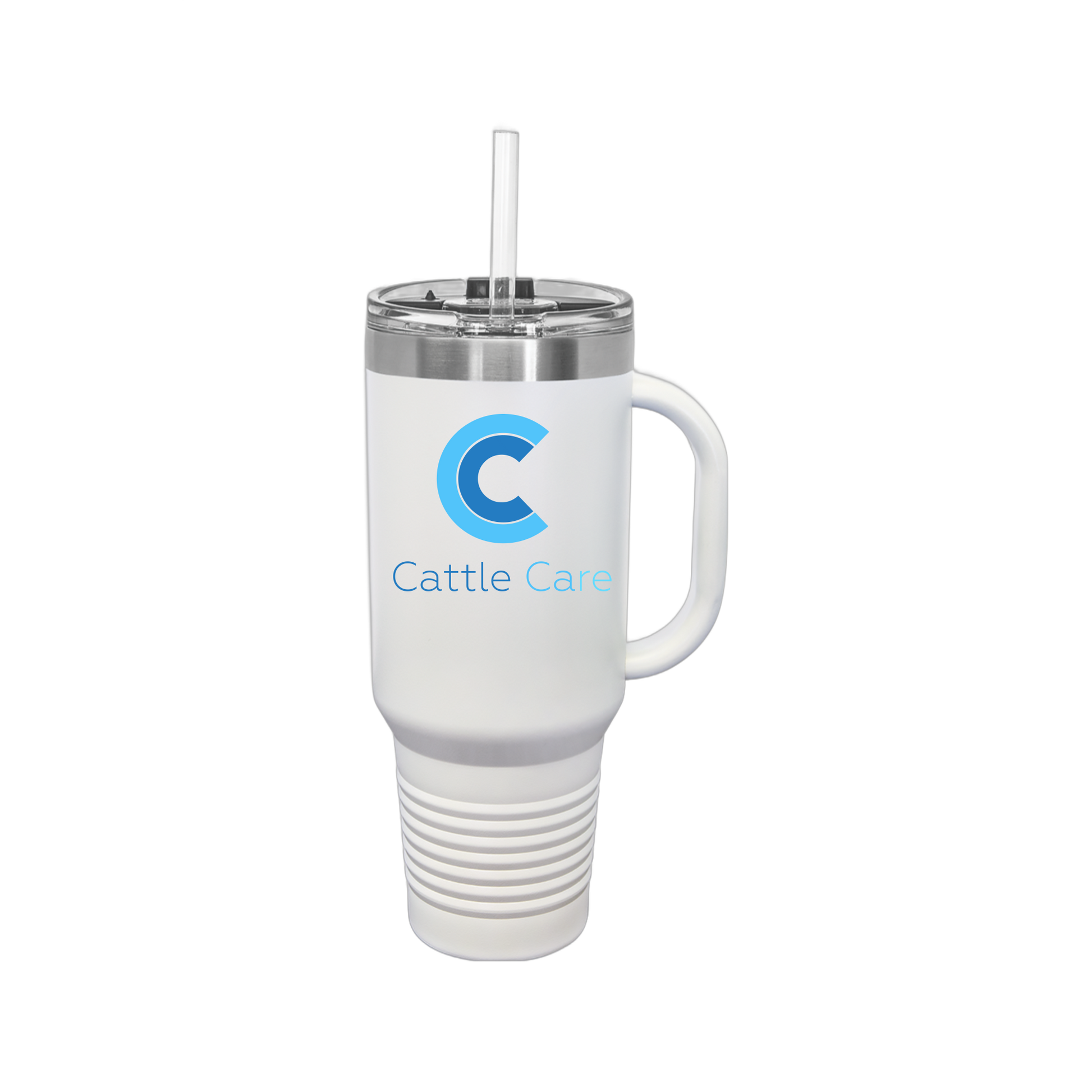 cattle-care-travel-mug-40oz-uv-drinkwarefront-40ozTravelMug-white-flat-front