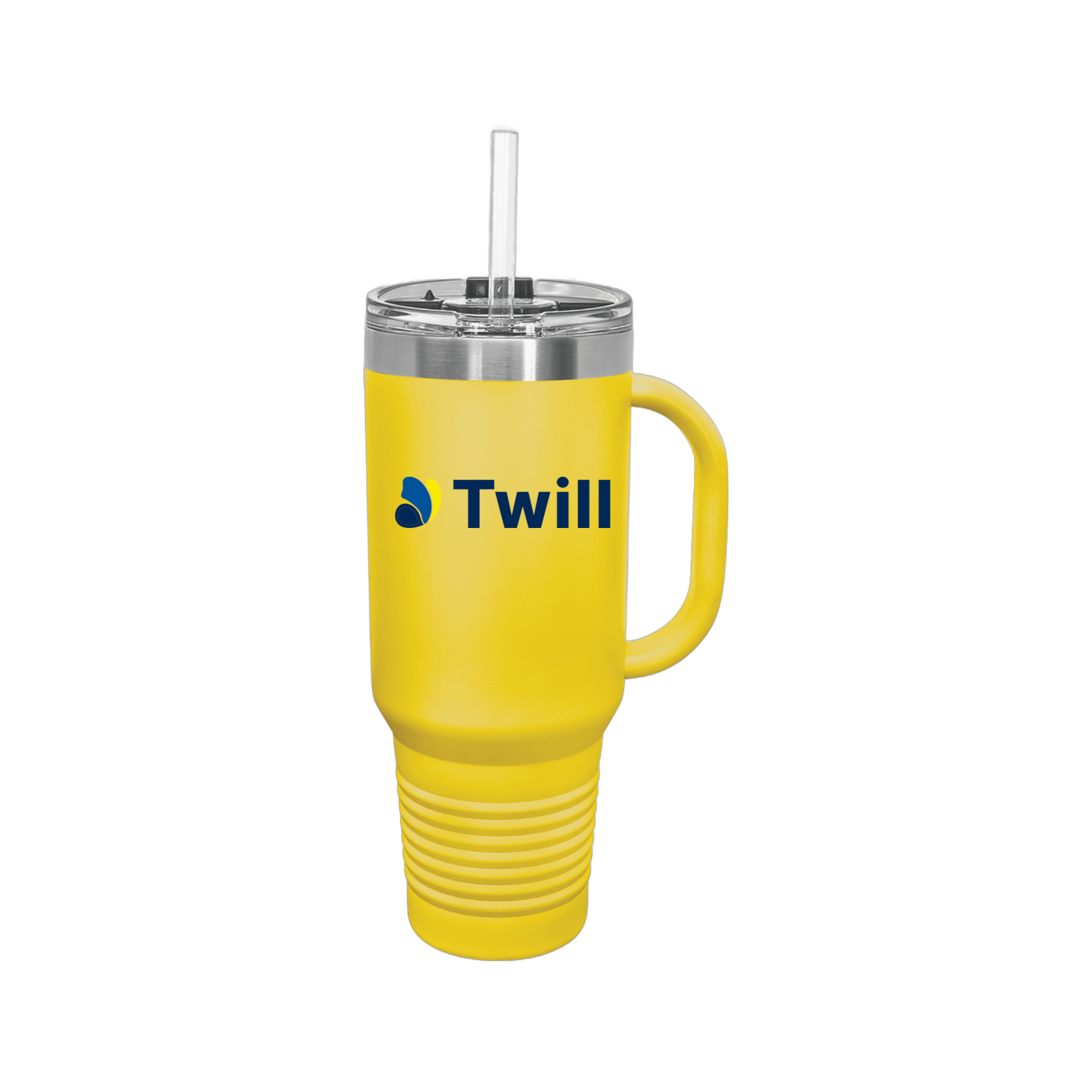 withtwill-travel-mug-40oz-uv-drinkwarefront-40ozTravelMug-yellow-flat-front