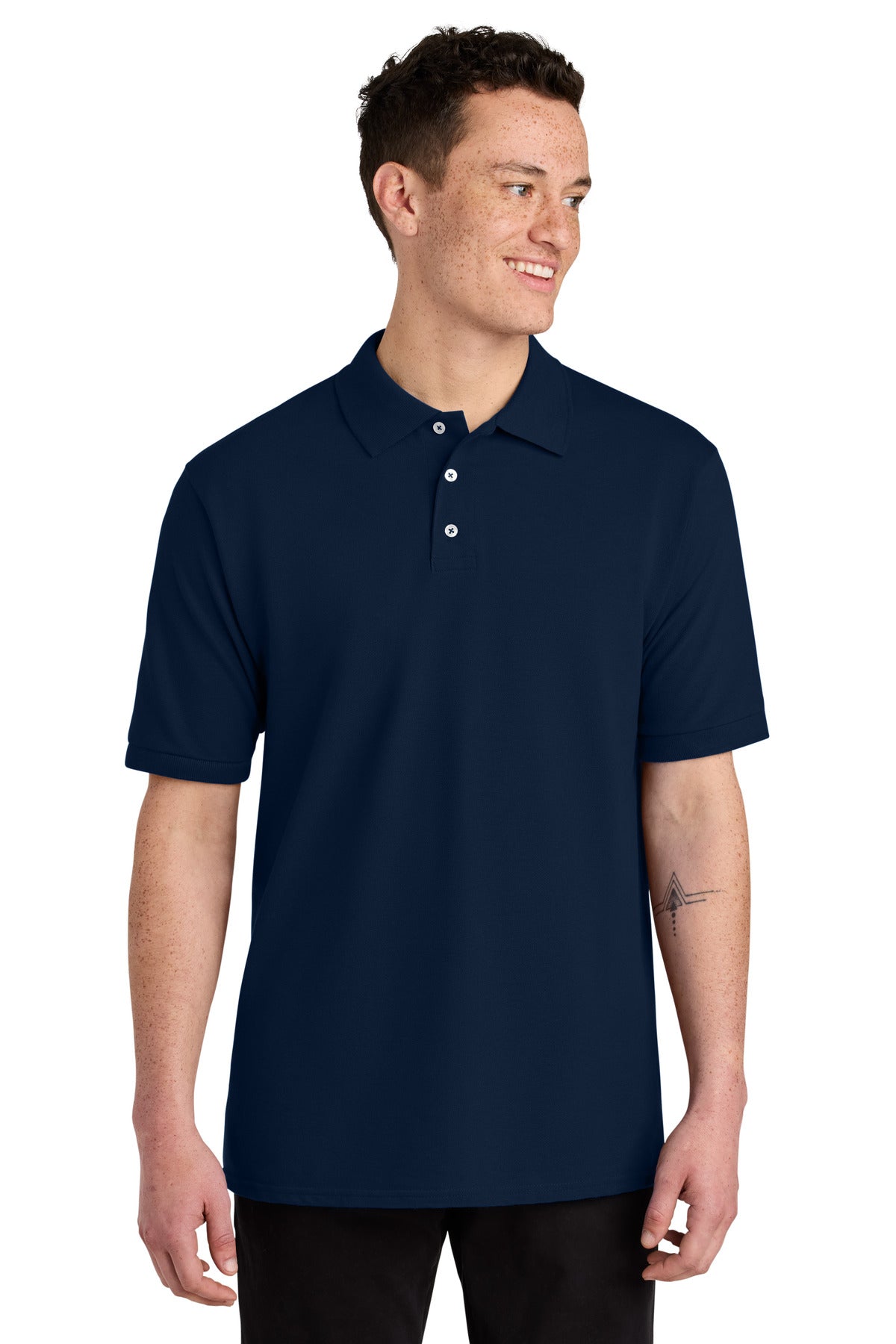 Jerzees® Unisex Premium Ring Spun Cotton Pique Sport Shirt 443M