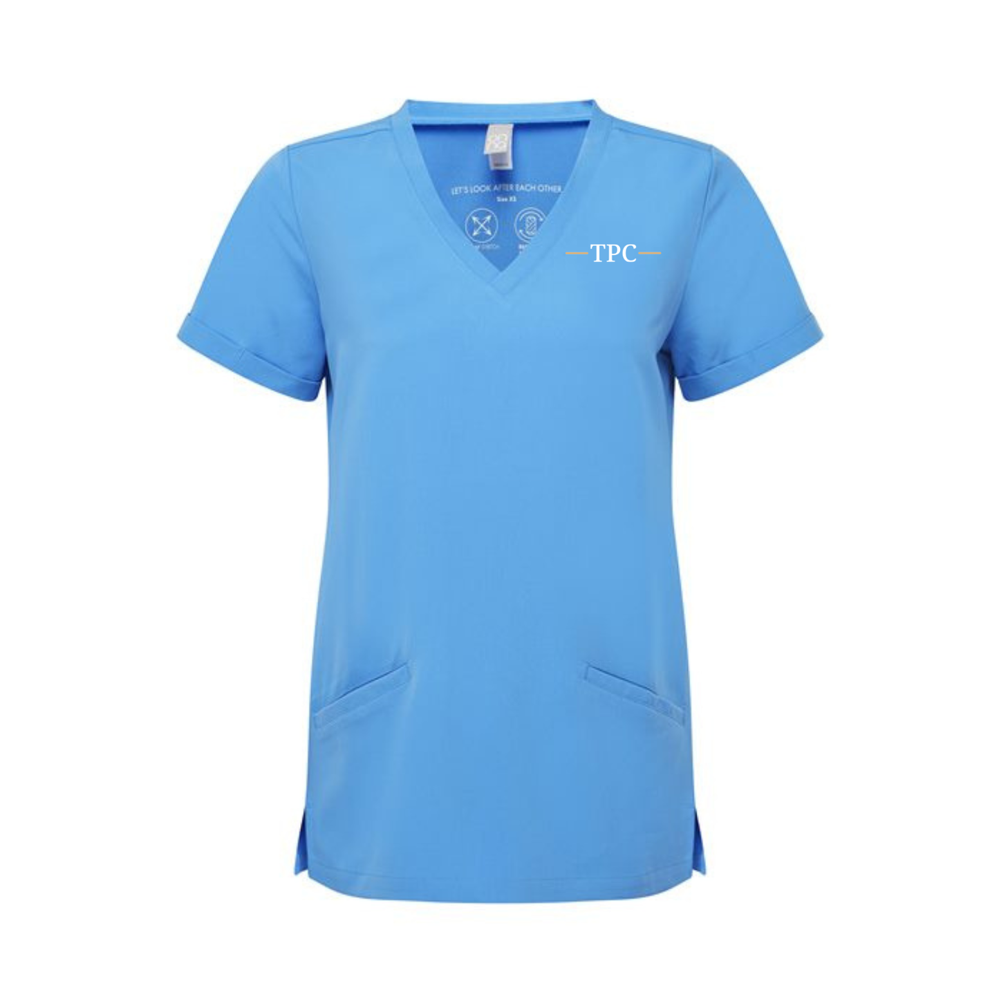 Women's Invincible V-Neck Stretch Scrub Top