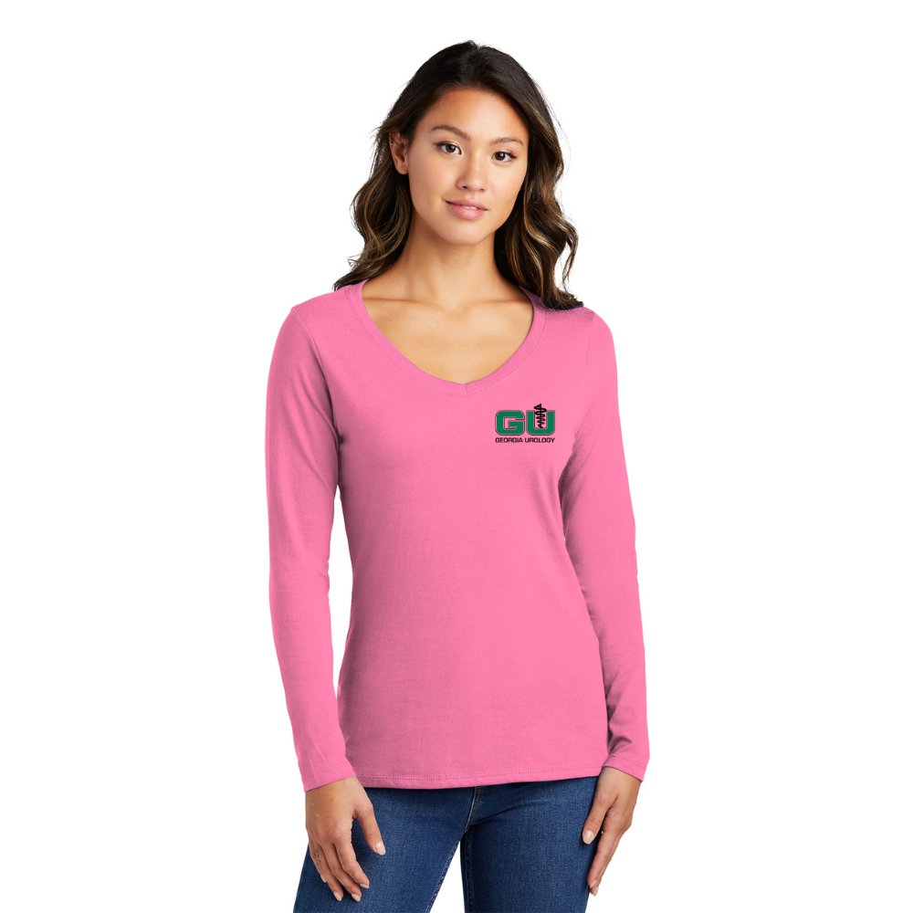 Women's Long Sleeve V-Neck Tee