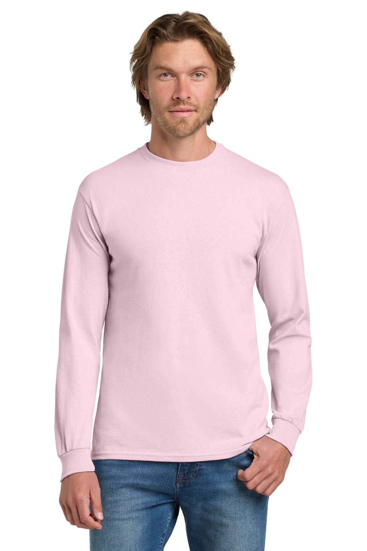Gildan® - Heavy Cotton™ 100% Cotton Long Sleeve T-Shirt.  5400