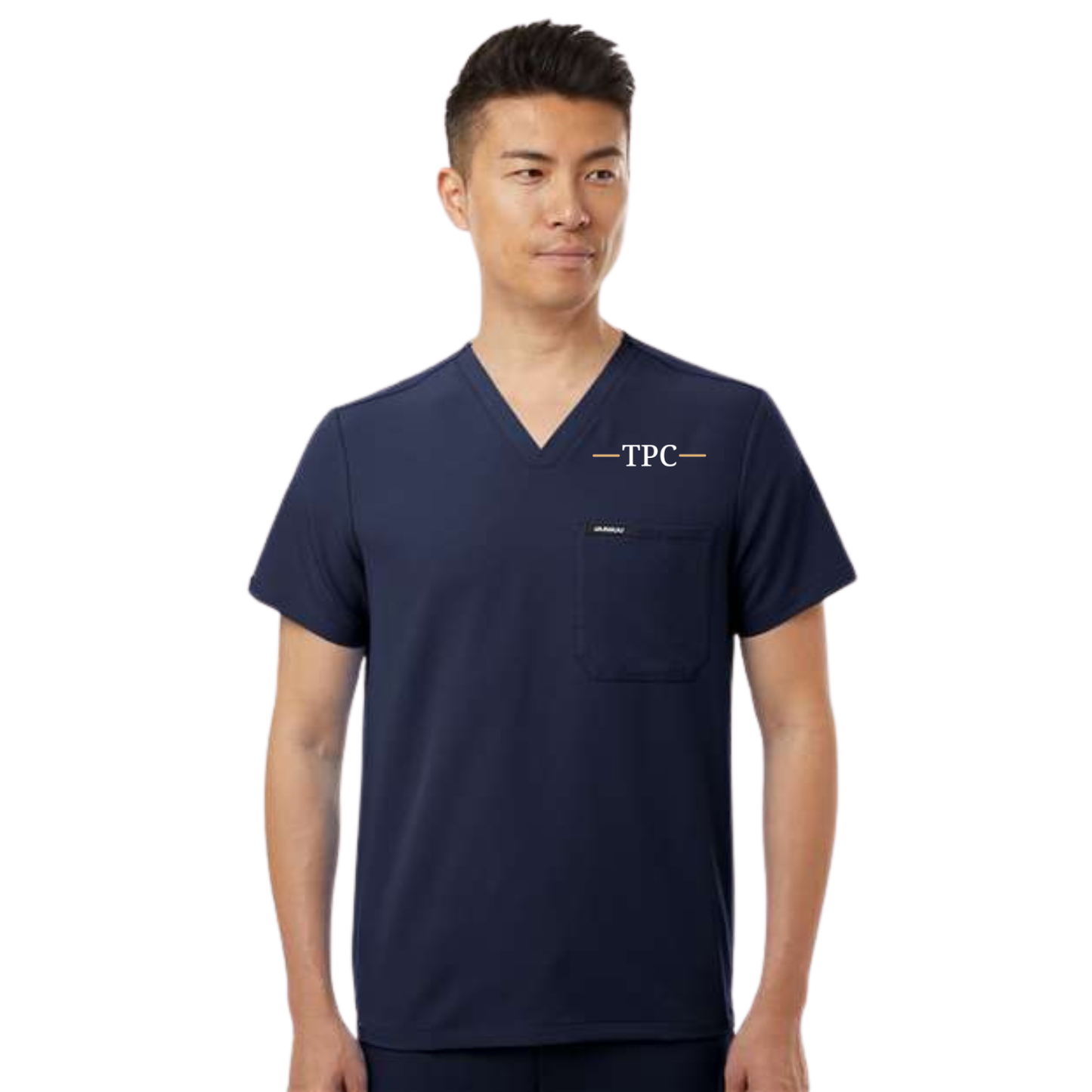 Men's Holmes Everyday 1-Pocket Scrub V-Neck Top