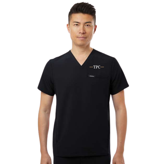 Men's Platt 3-Pocket Scrub V-Neck Top