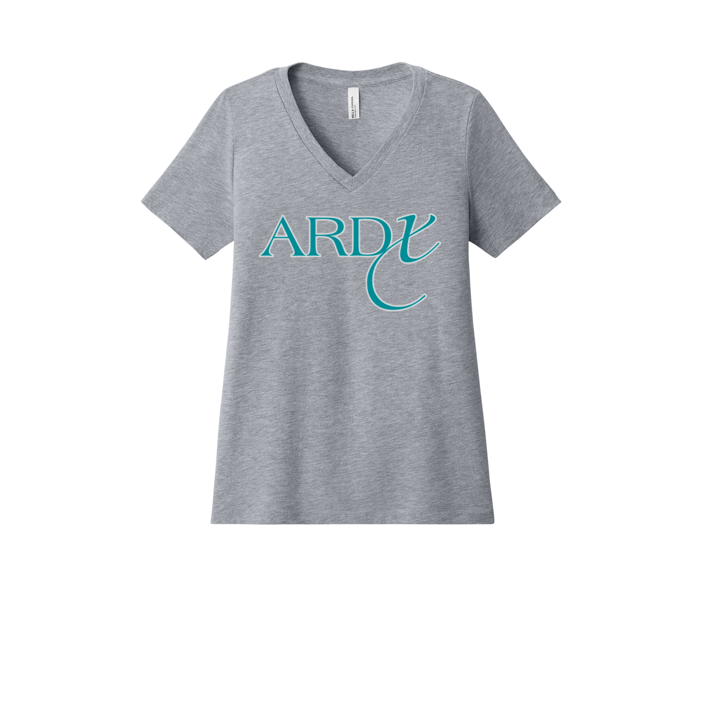 ardx-womens-relaxed-v-neck-tee-dtf-front-6405CVC-athleticheather-flat-front