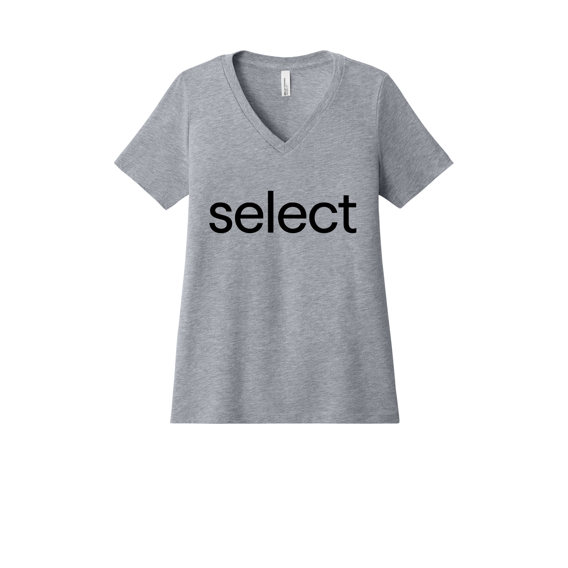 meetselect-womens-relaxed-v-neck-tee-dtf-front-6405CVC-athleticheather-flat-front