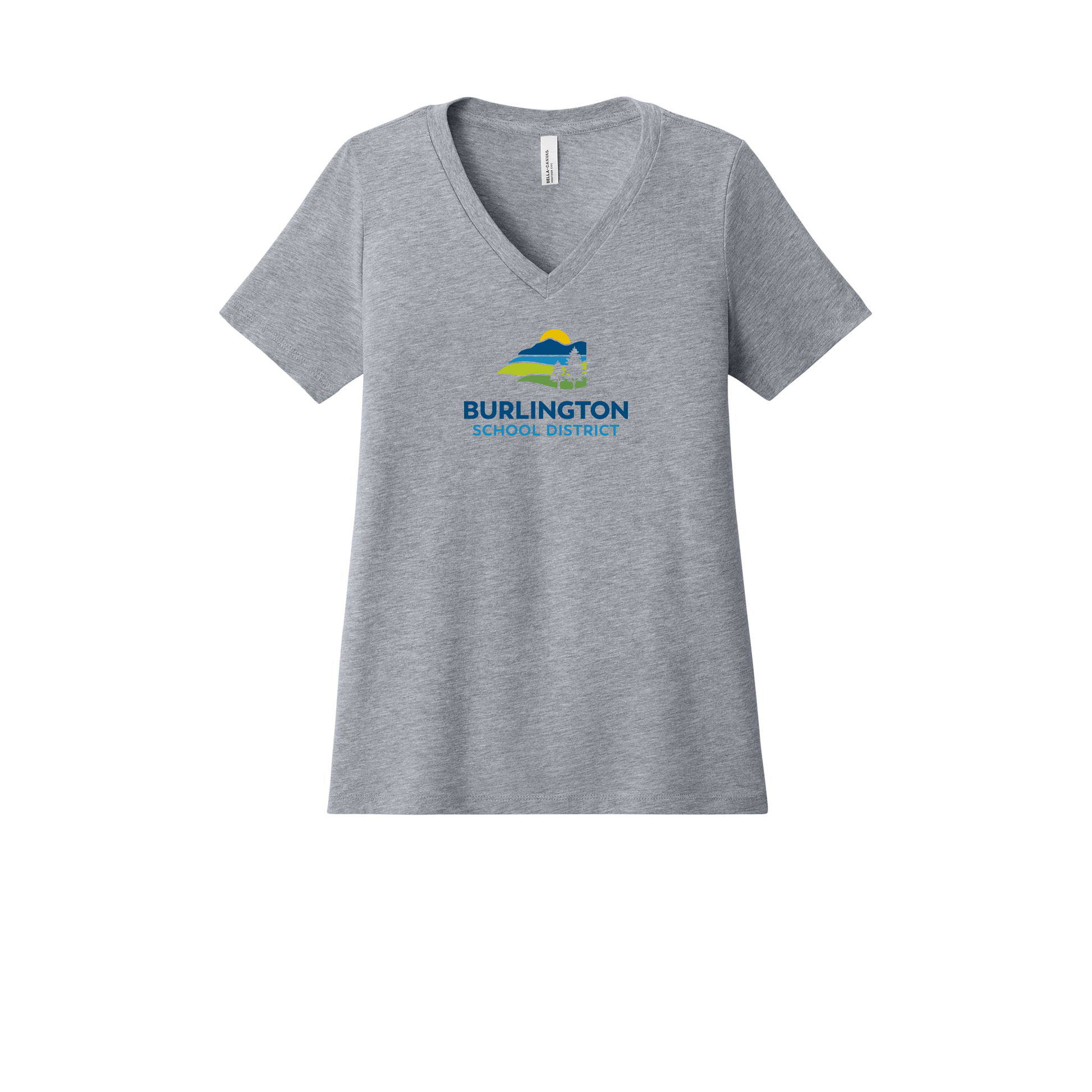 bsdvt-womens-relaxed-v-neck-tee-dtf-front-6405CVC-athleticheather-flat-front