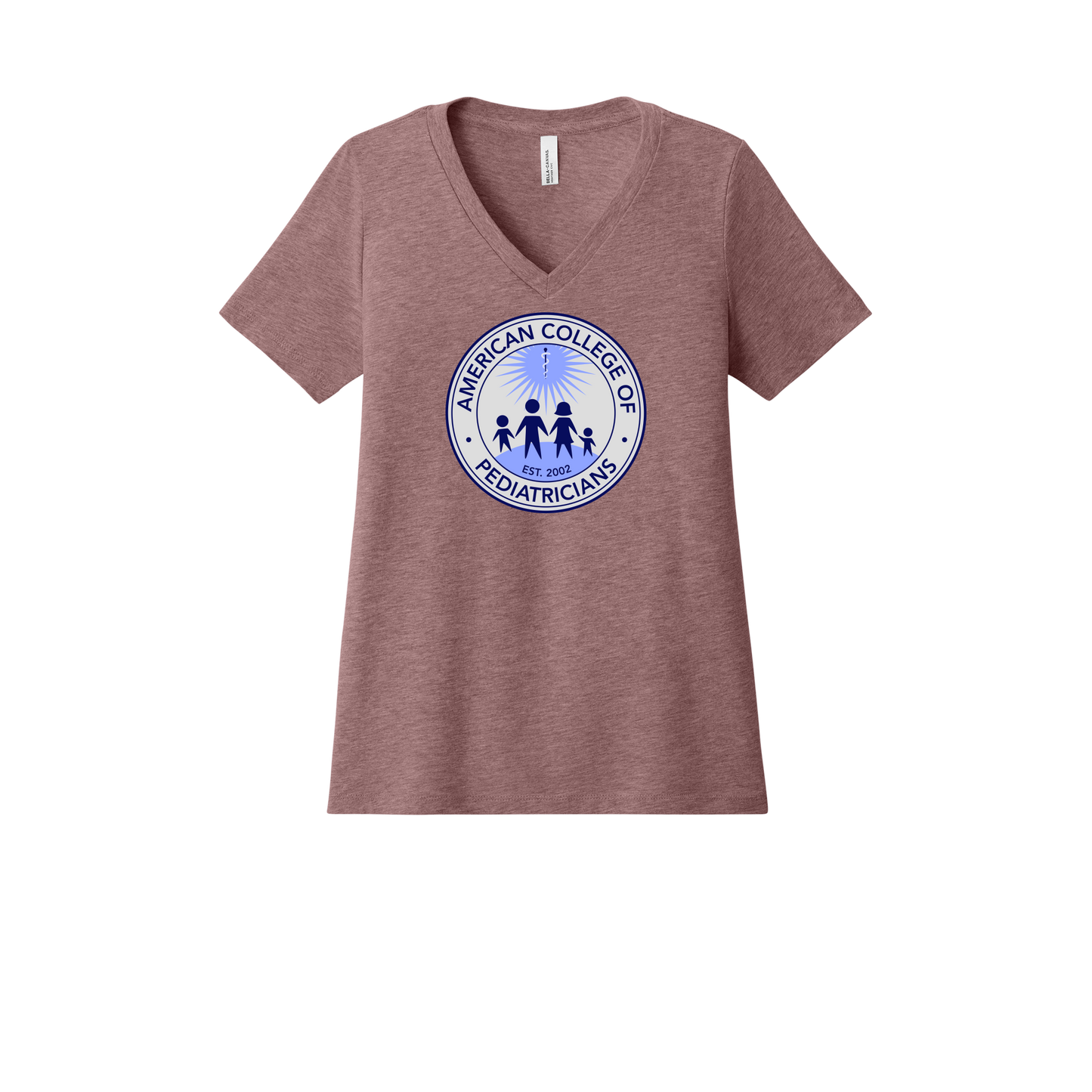 acpeds-womens-relaxed-v-neck-tee-dtf-front-6405CVC-heathermauve-flat-front